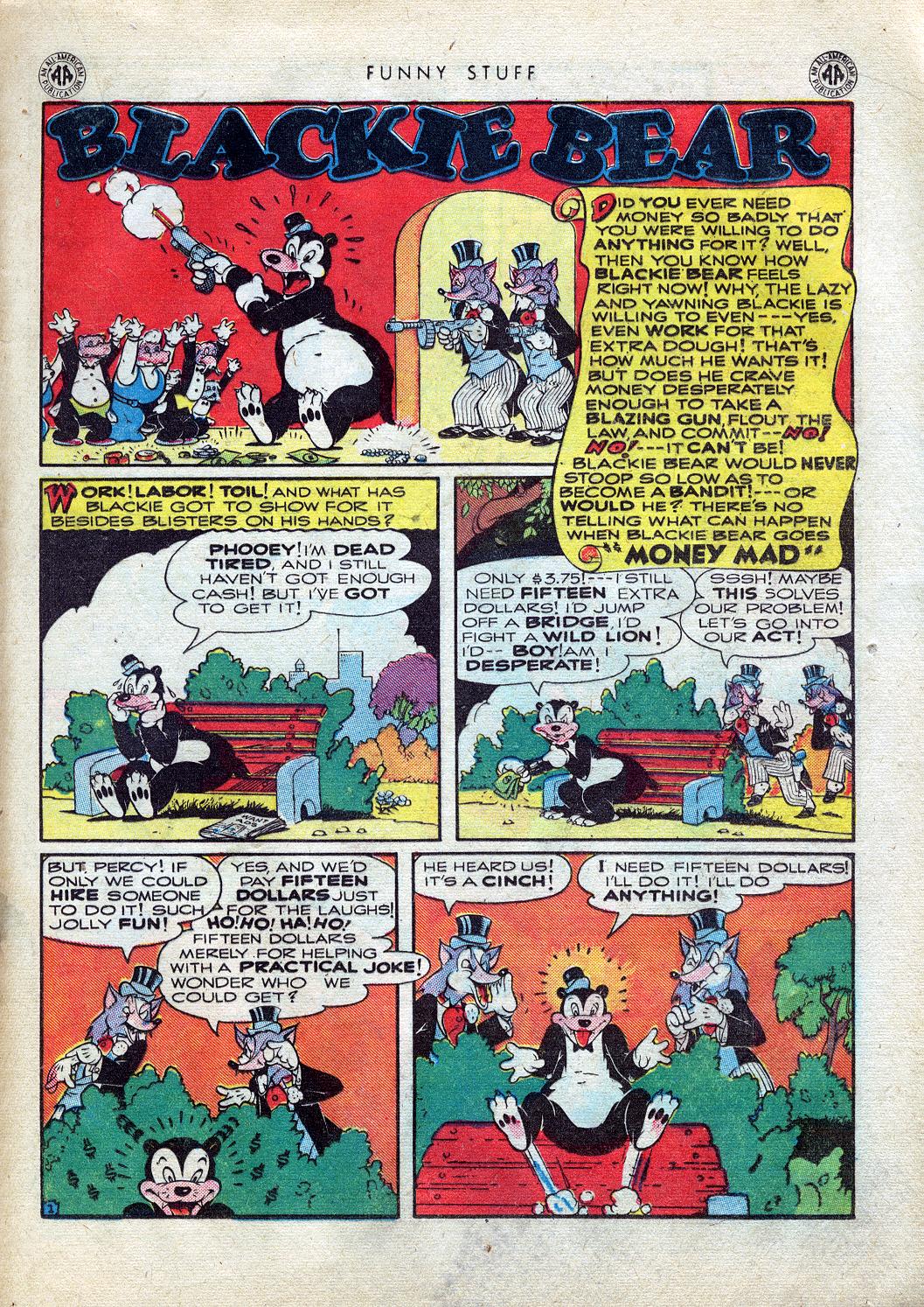 Read online Funny Stuff comic -  Issue #3 - 37