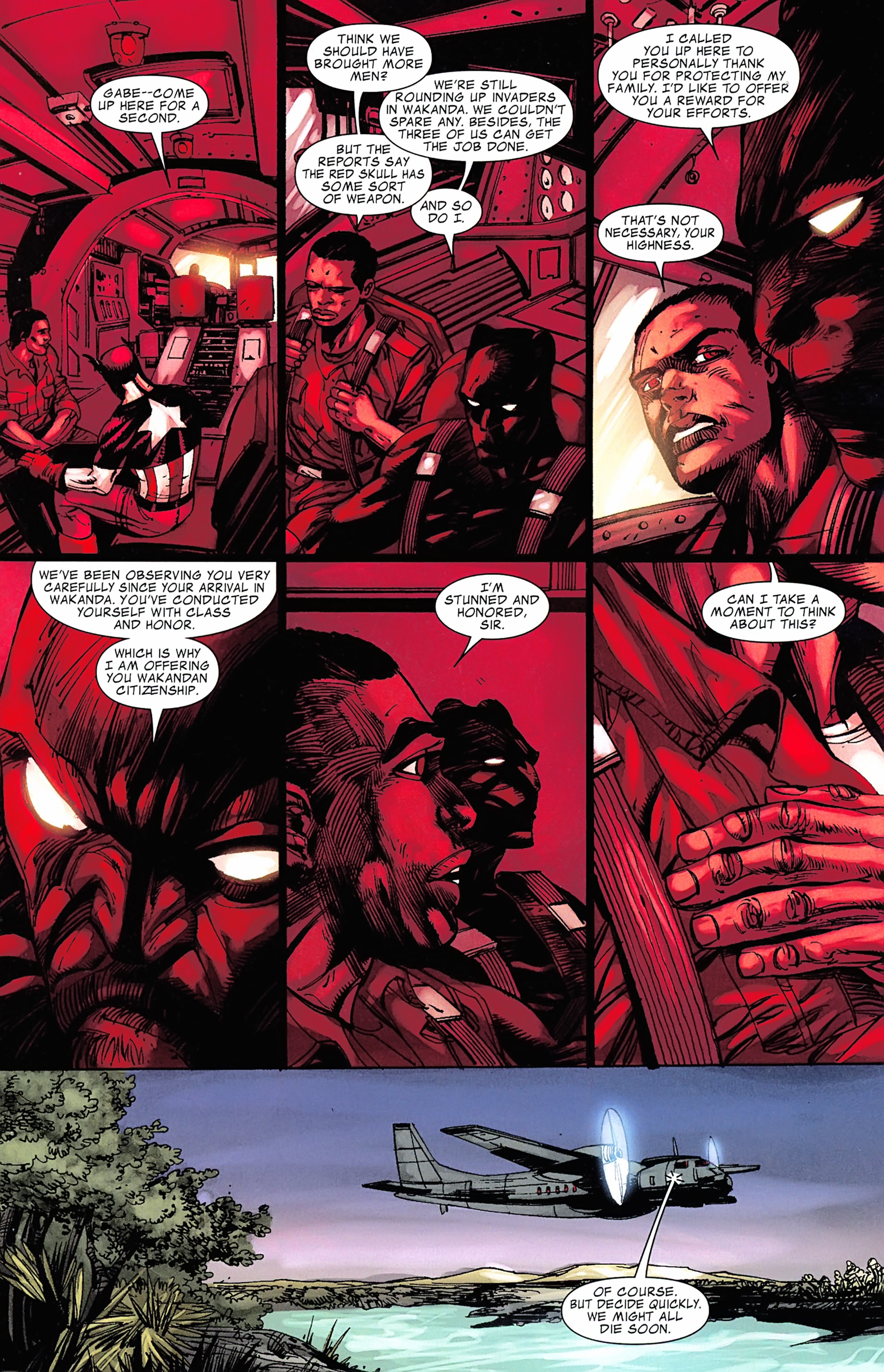 Read online Black Panther/Captain America: Flags Of Our Fathers comic -  Issue #4 - 11