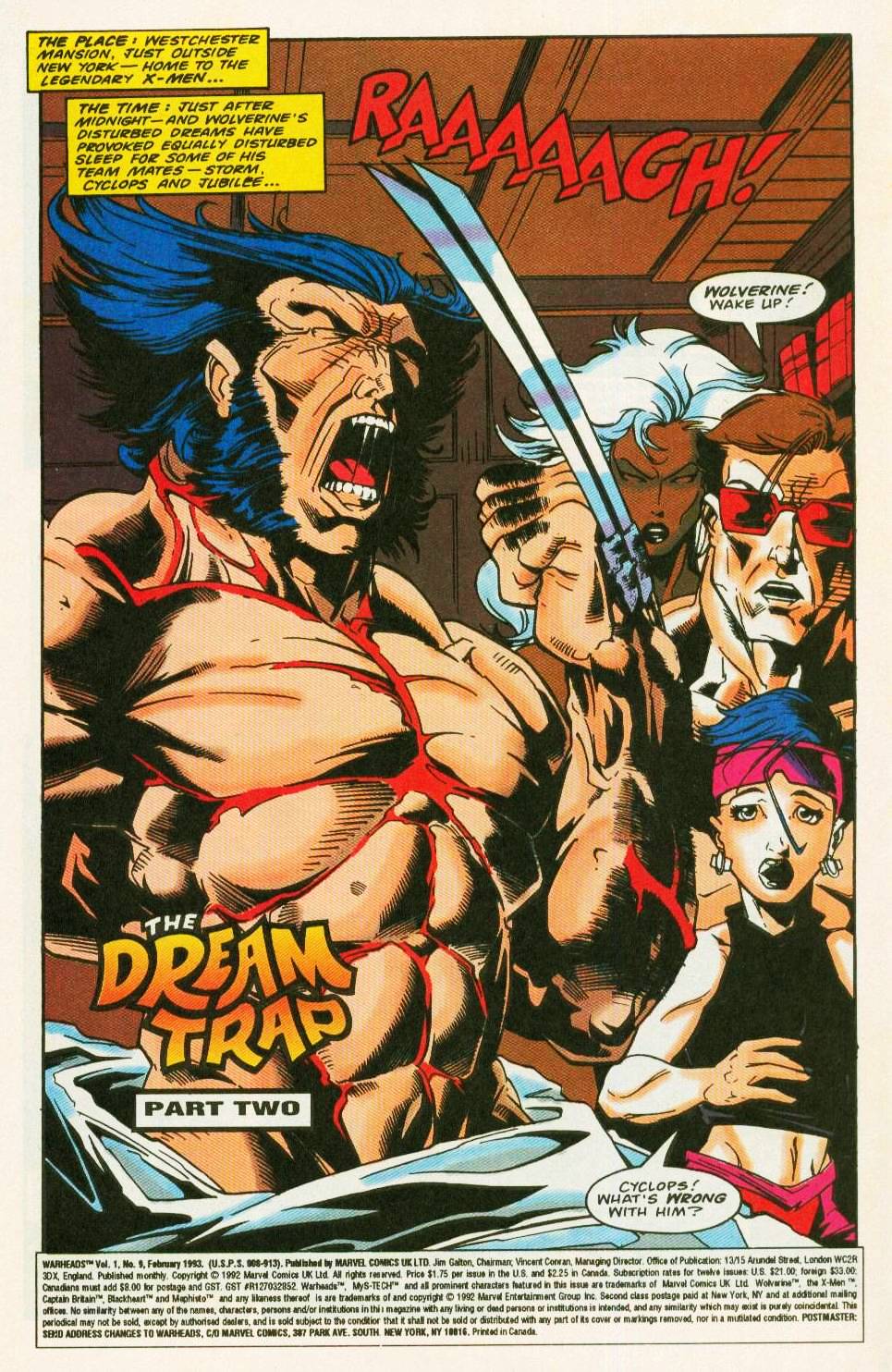 Read online Warheads comic -  Issue #9 - 3