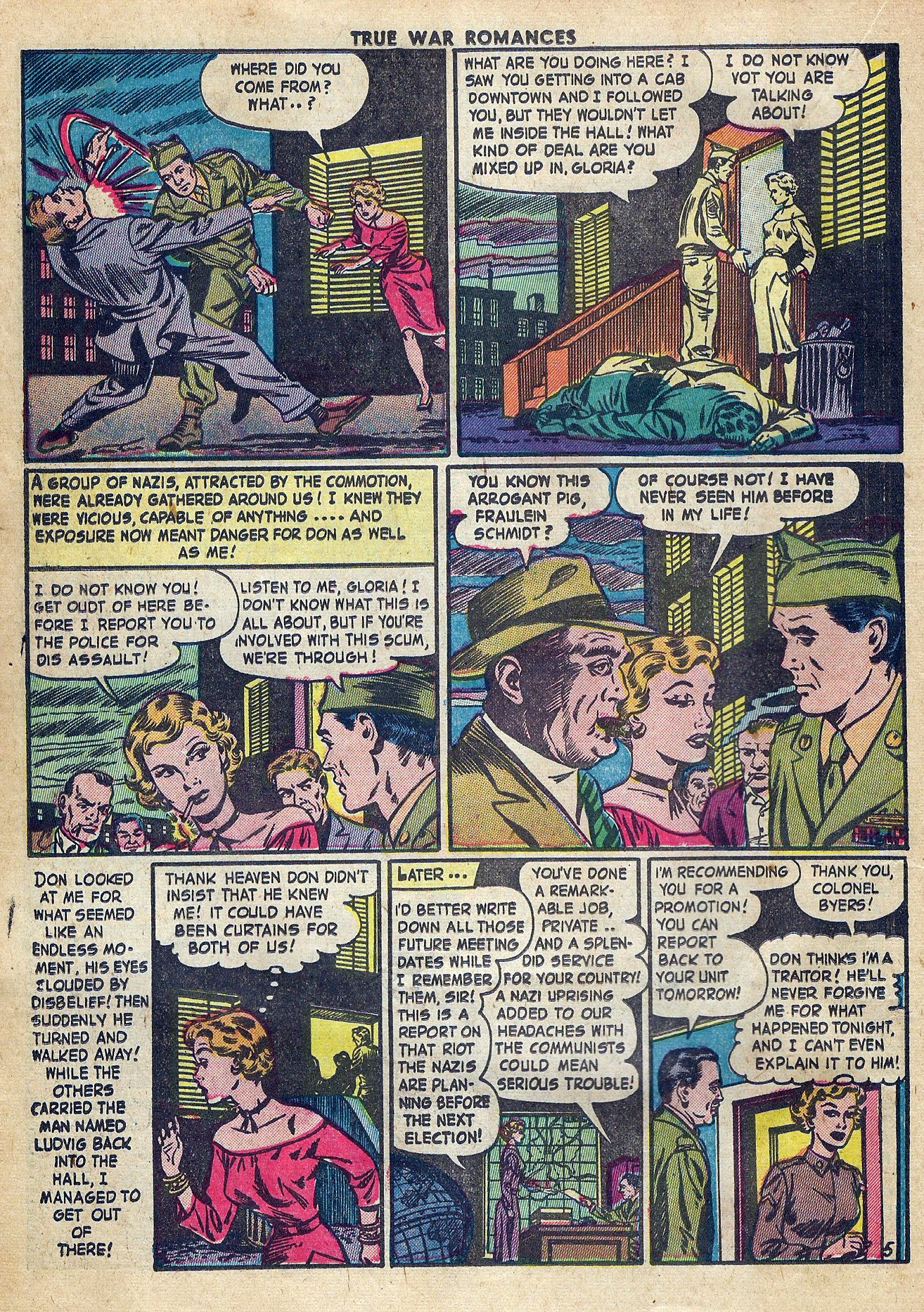 Read online True War Romances comic -  Issue #10 - 22