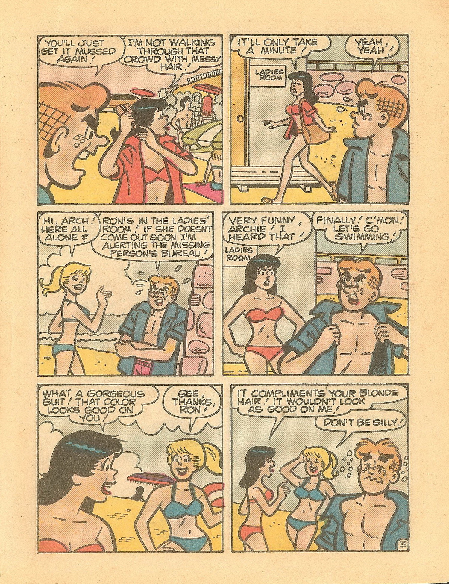 Read online Betty and Veronica Digest Magazine comic -  Issue #27 - 110