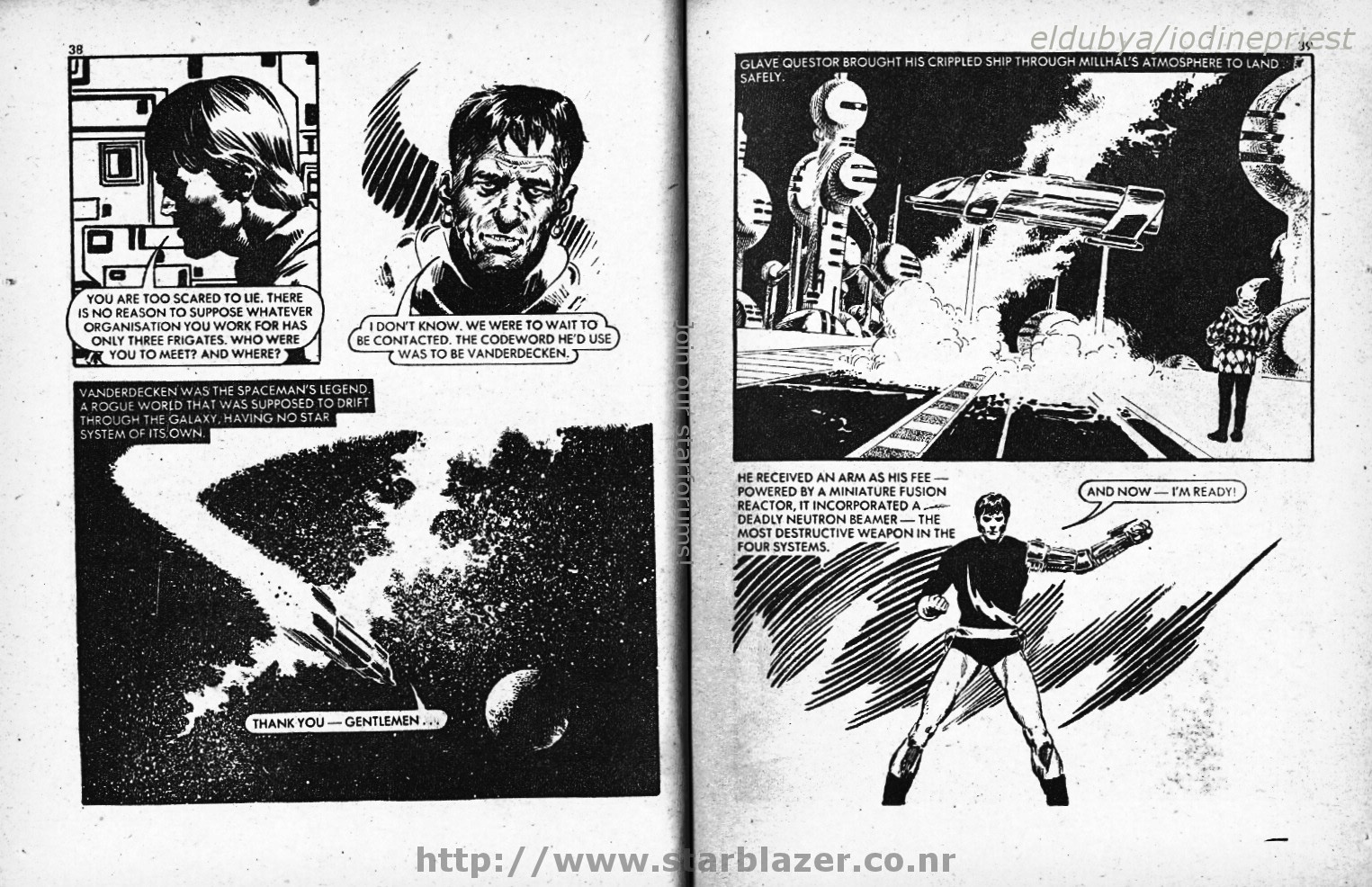 Read online Starblazer comic -  Issue #64 - 21