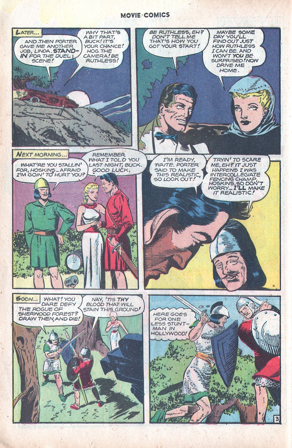 Read online Movie Comics (1946) comic -  Issue #2 - 34