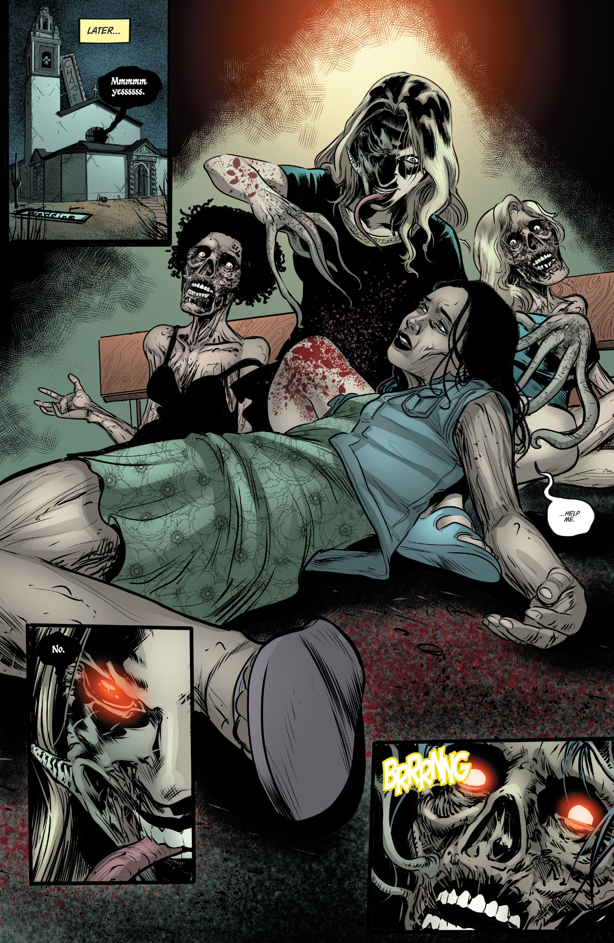 Read online Tales of Terror Quarterly: Bachelorette Party comic -  Issue # TPB - 73