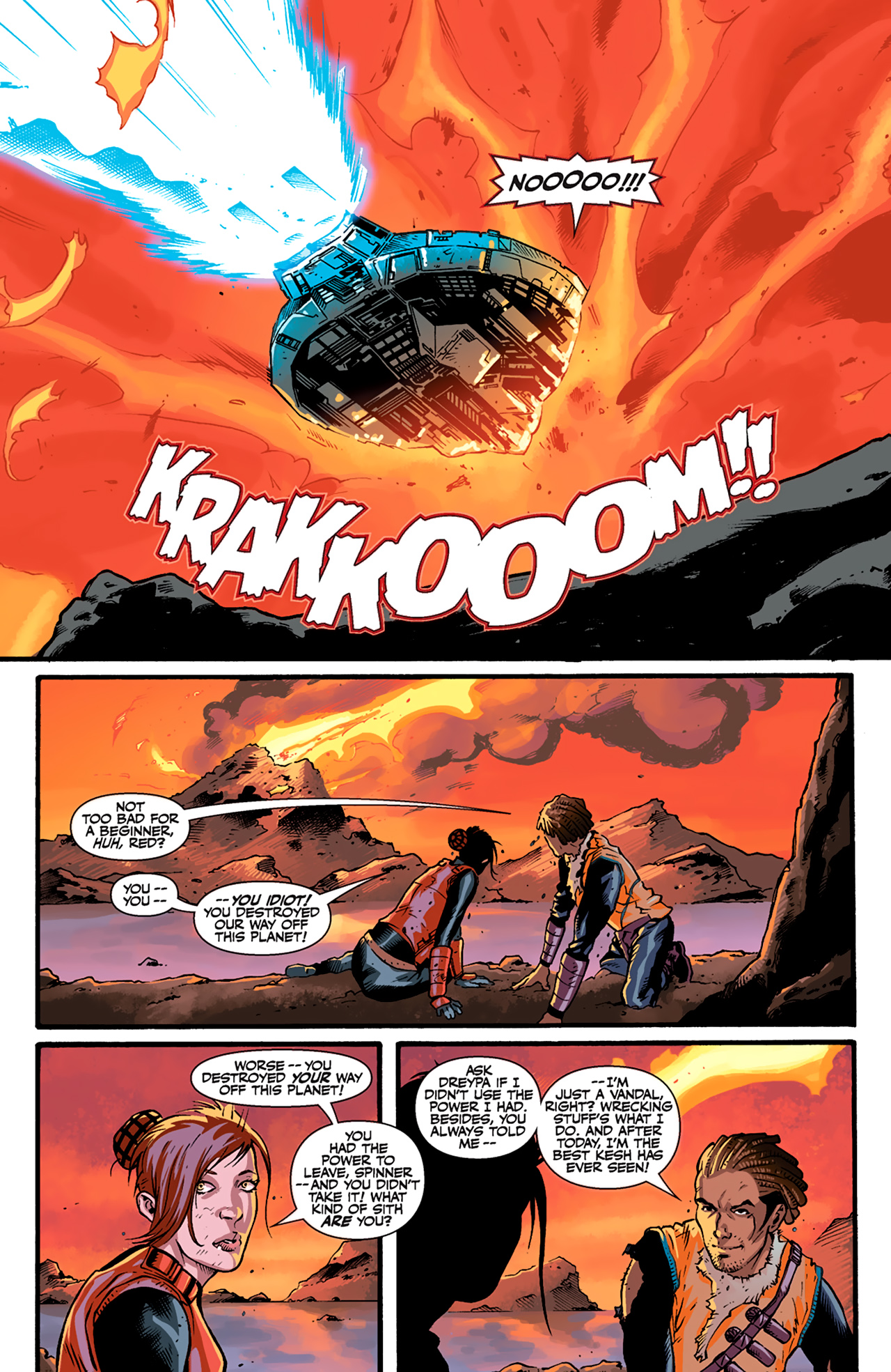 Read online Star Wars: Lost Tribe of the Sith - Spiral comic -  Issue #5 - 19
