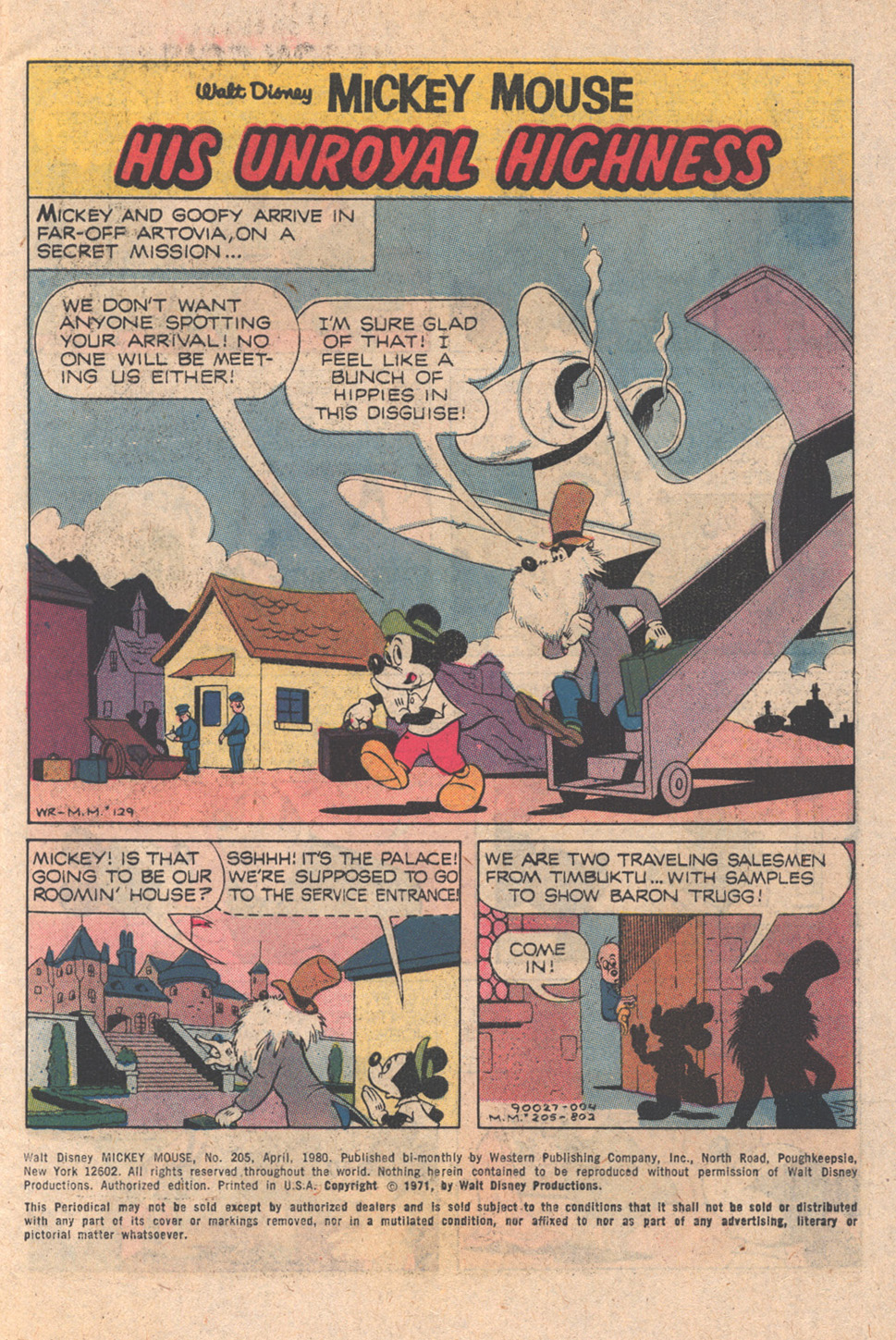 Walt Disney's Mickey Mouse issue 205 - Page 3