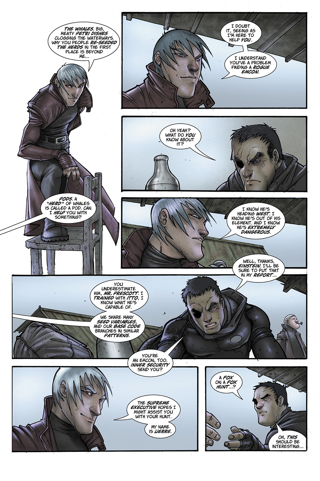 Read online Lone Wolf 2100 comic -  Issue # TPB 1 - 37