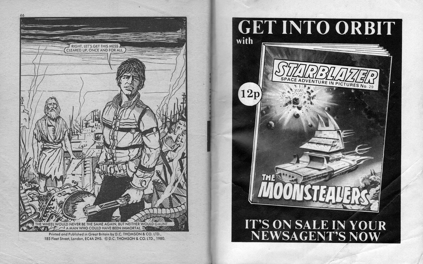 Read online Starblazer comic -  Issue #28 - 34
