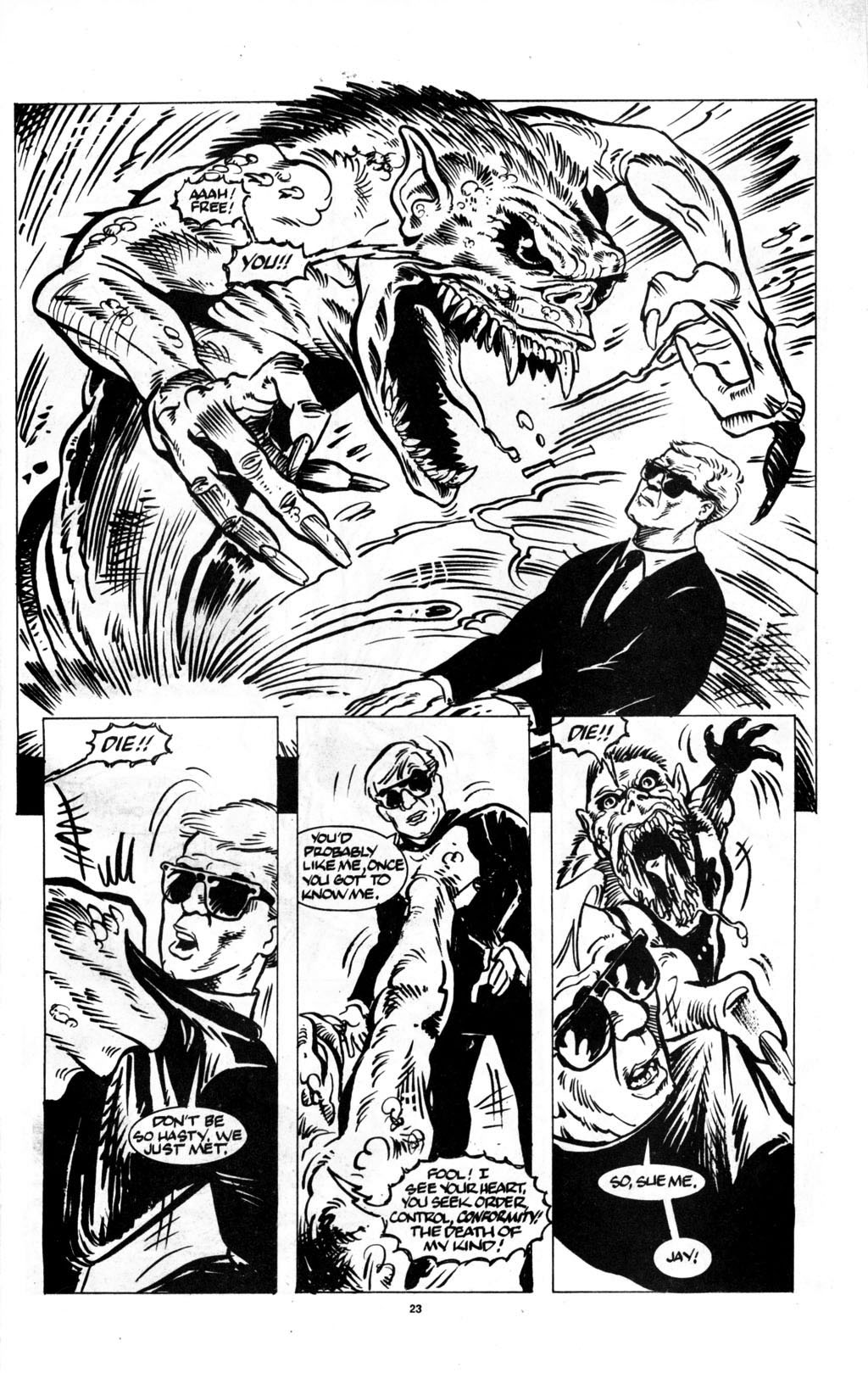 Read online The Men in Black comic -  Issue #3 - 25