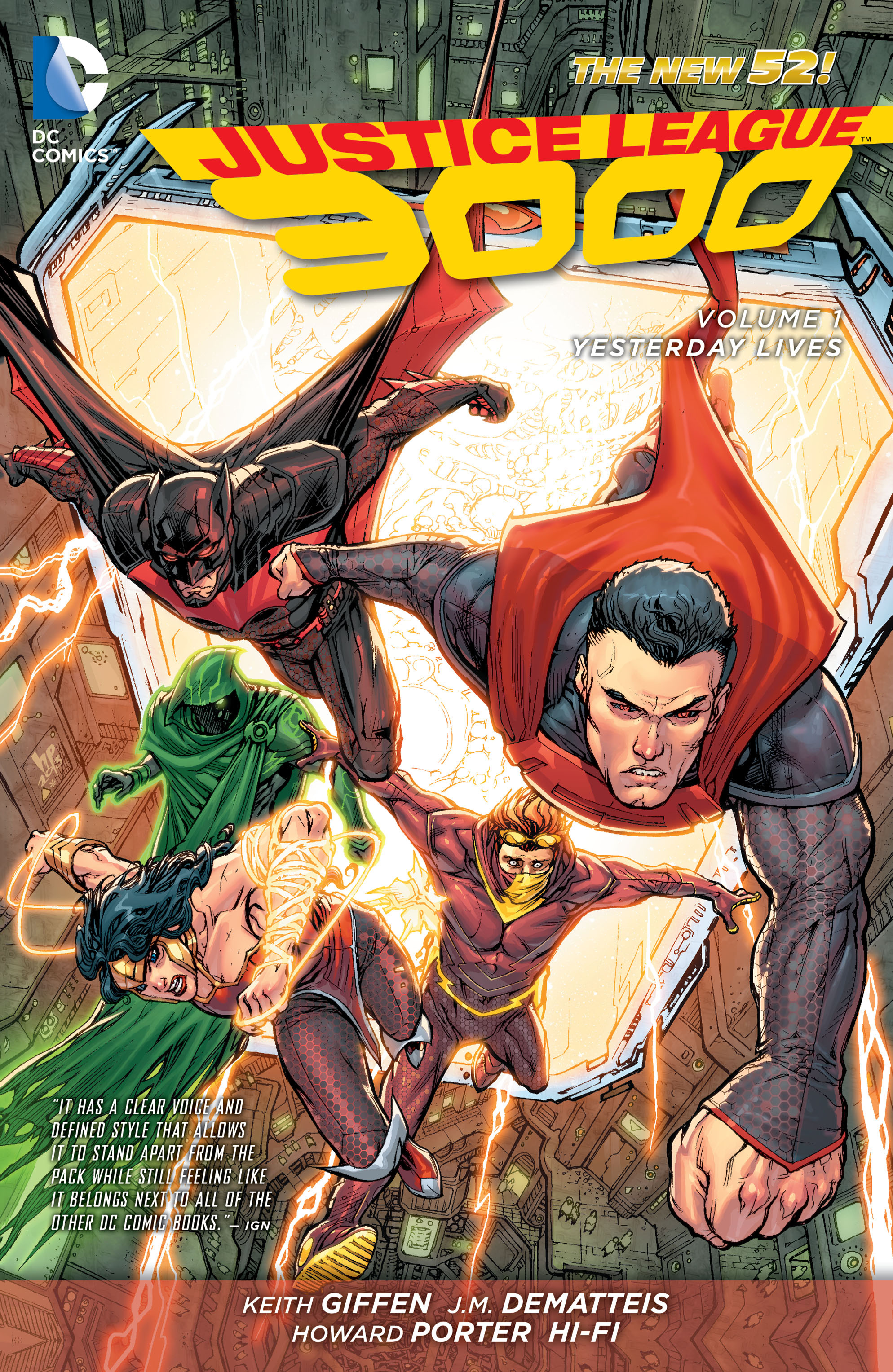 Read online Justice League 3000 comic -  Issue # _TPB 1 - 1