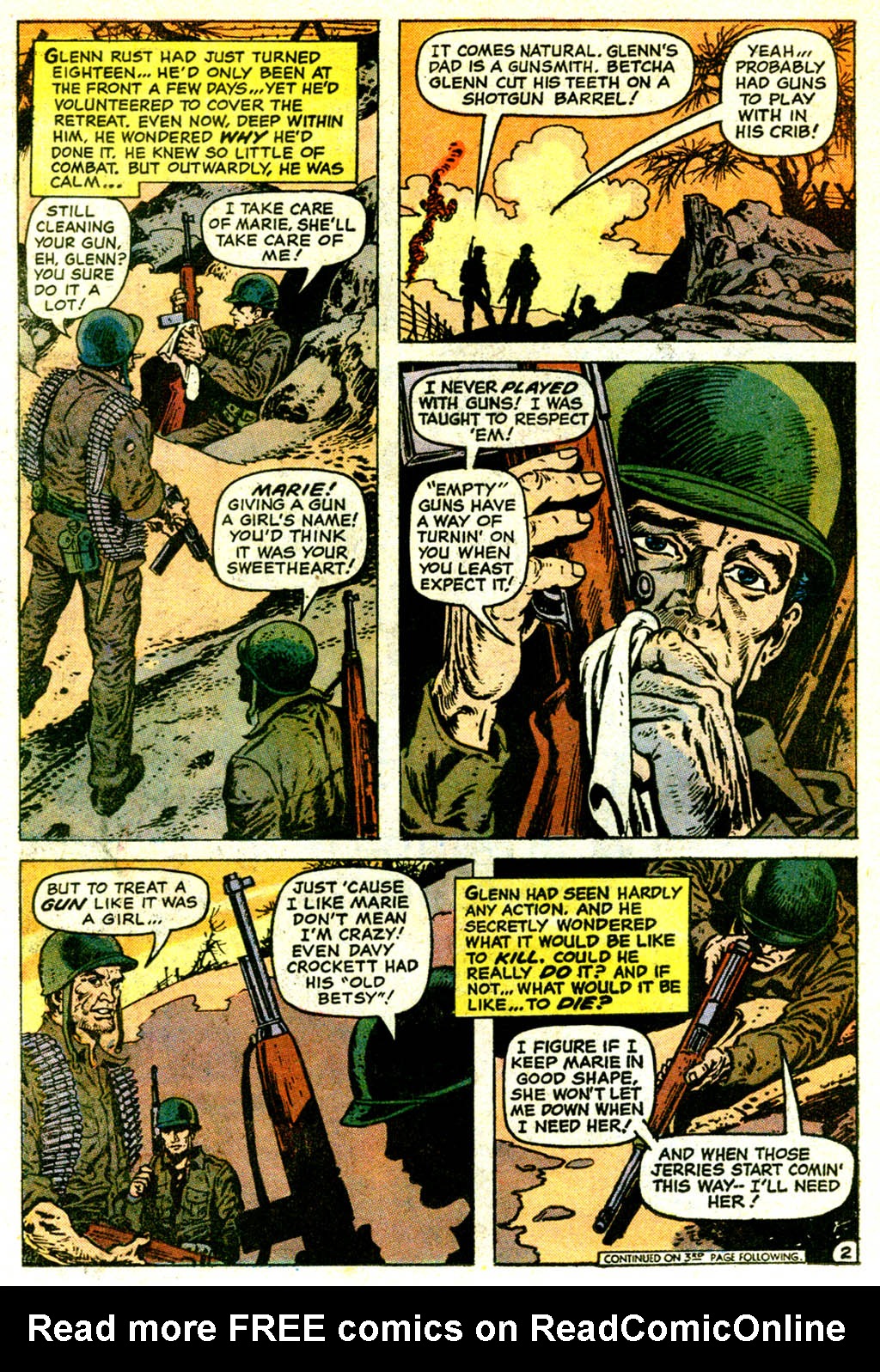 Read online Weird War Tales (1971) comic -  Issue #17 - 22