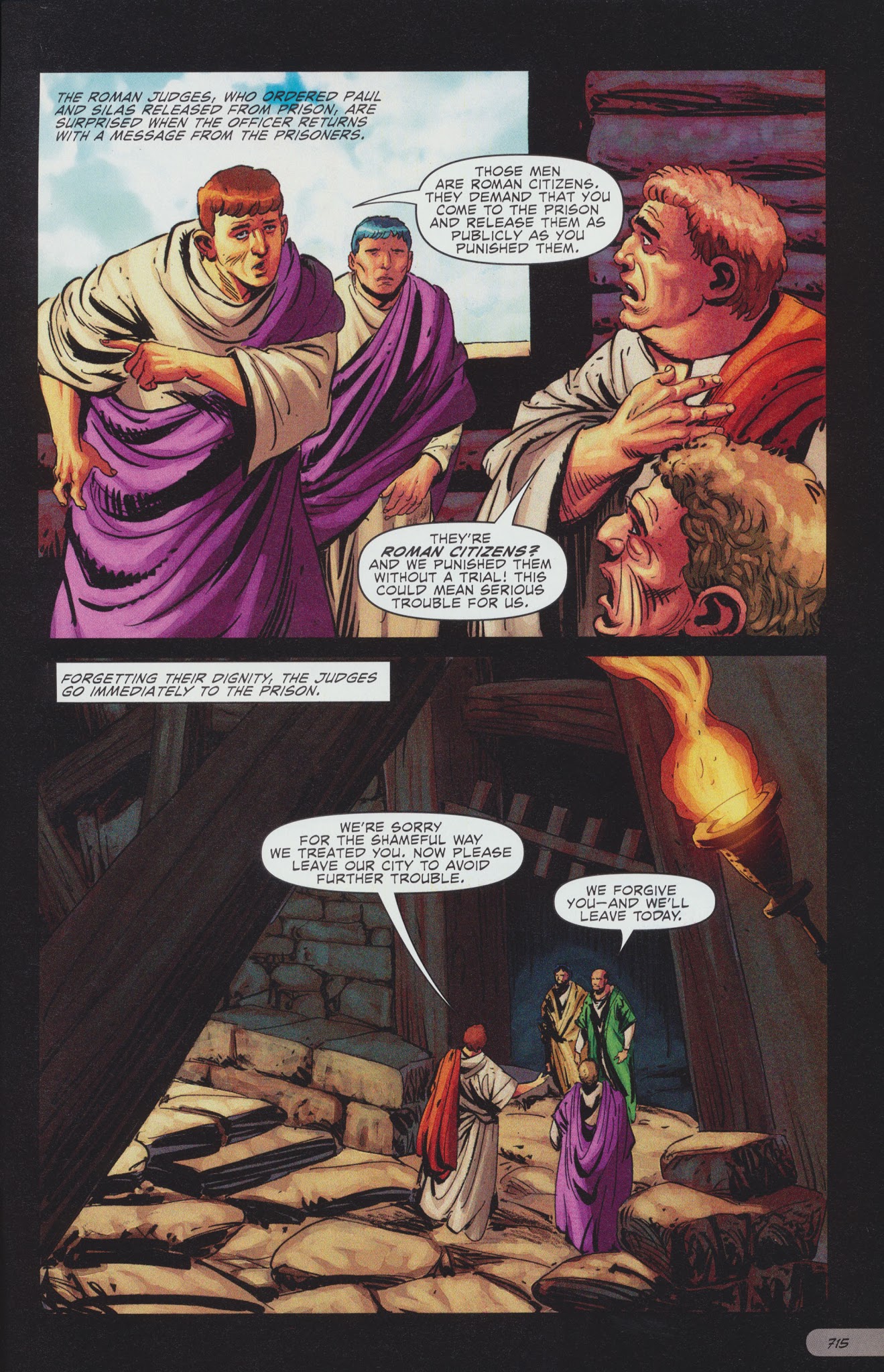 Read online The Action Bible comic -  Issue # TPB 2 - 338