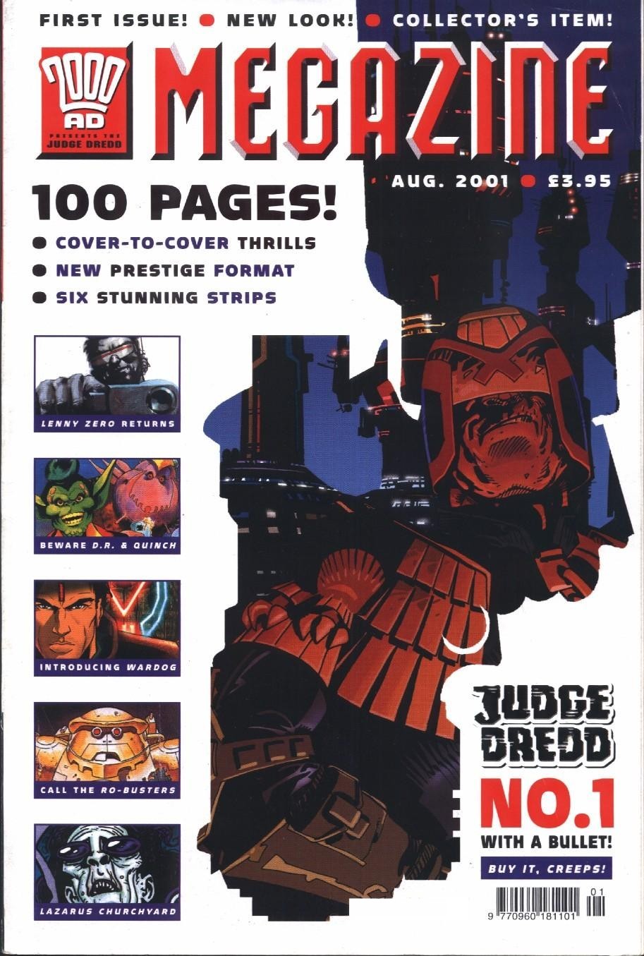 Read online Judge Dredd Megazine (vol. 4) comic -  Issue #1 - 1