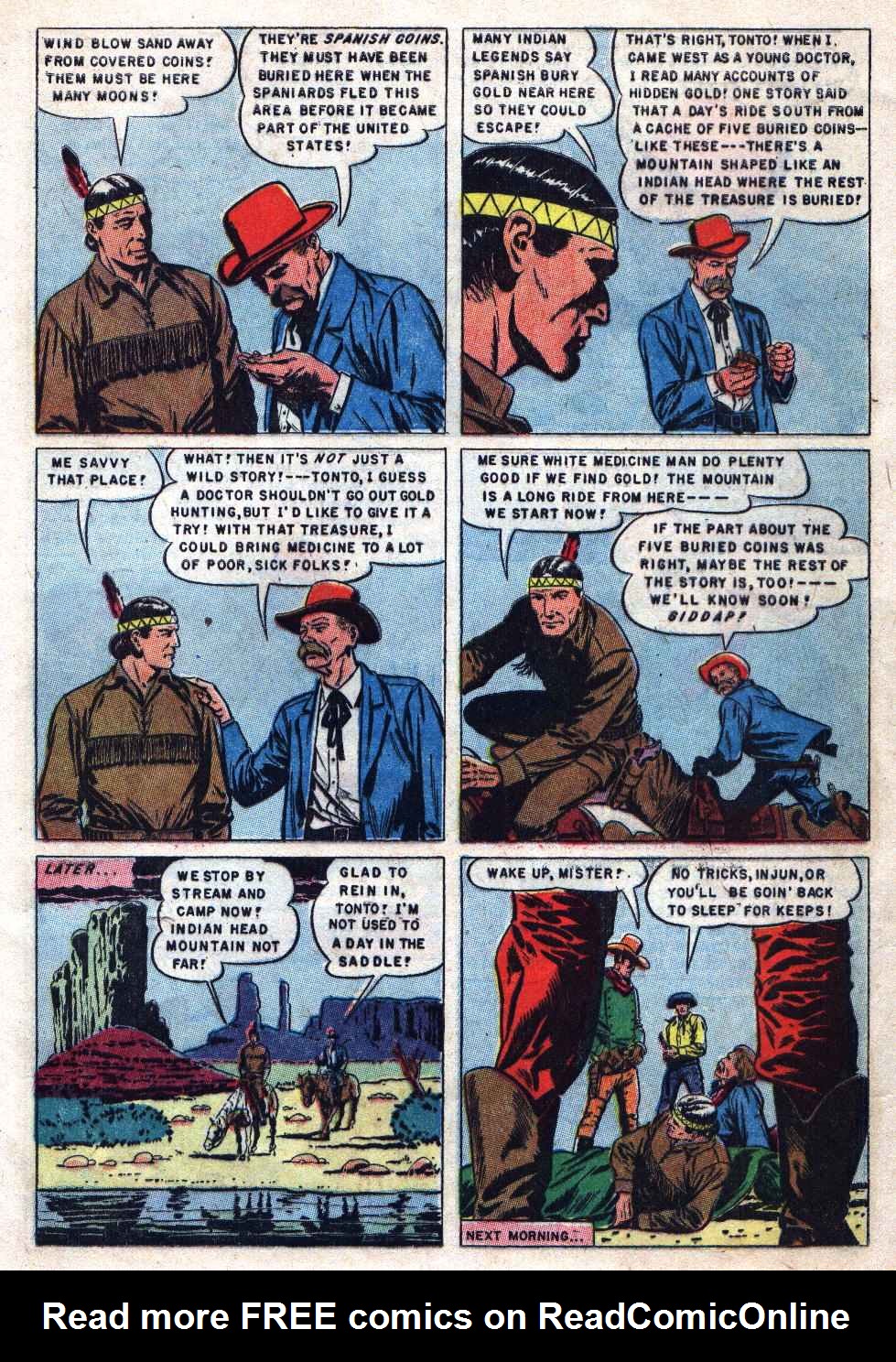 Read online Lone Ranger's Companion Tonto comic -  Issue #7 - 5