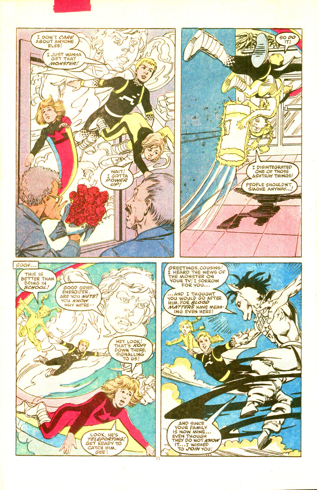 Read online Power Pack (1984) comic -  Issue #18 - 12