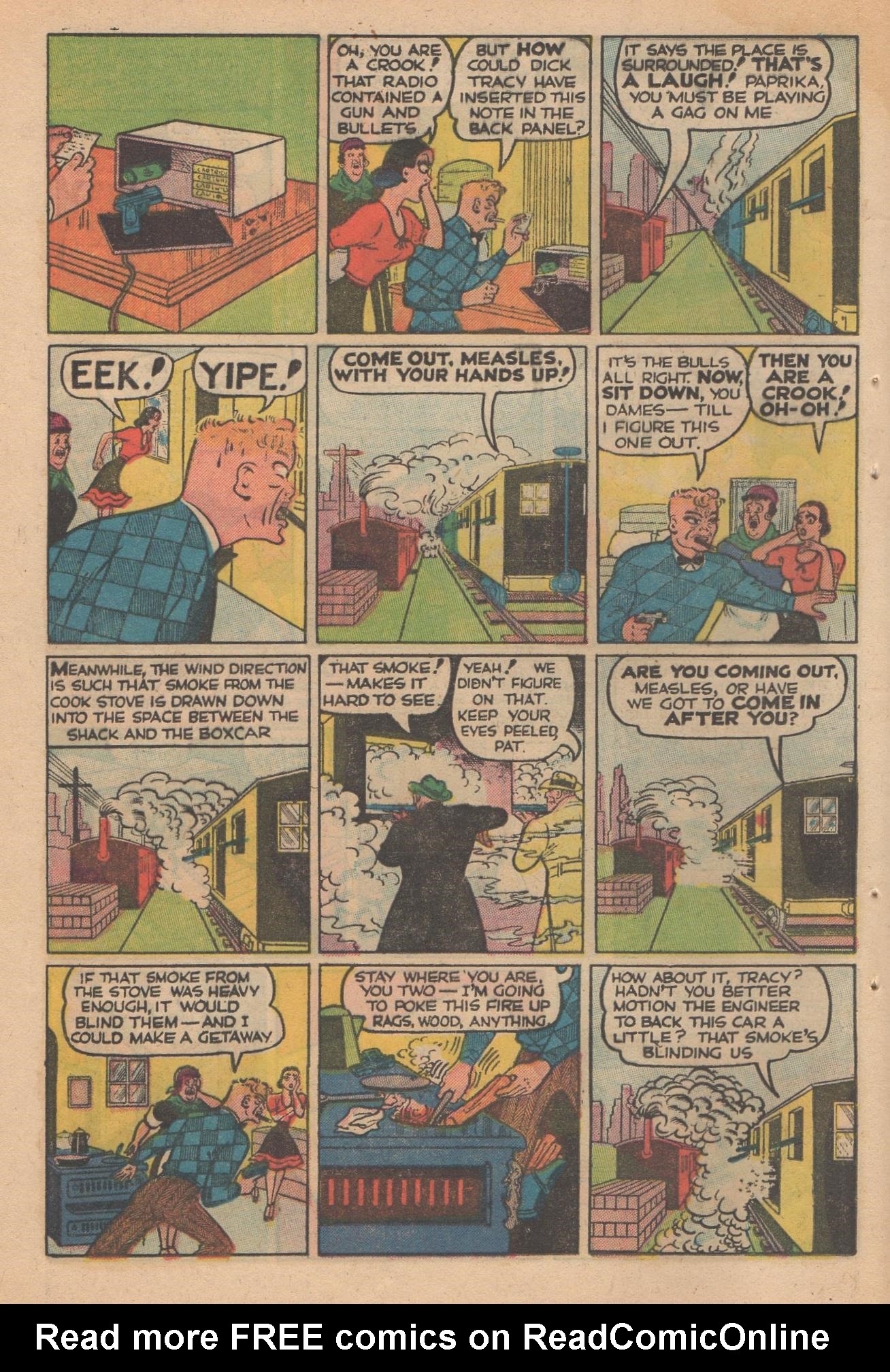 Read online Dick Tracy comic -  Issue #143 - 44
