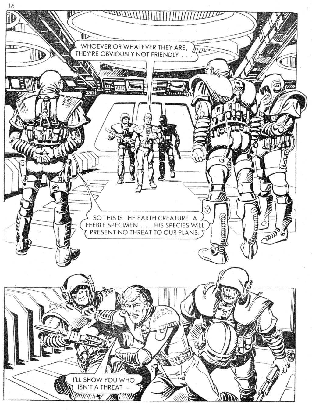 Read online Starblazer comic -  Issue #159 - 16