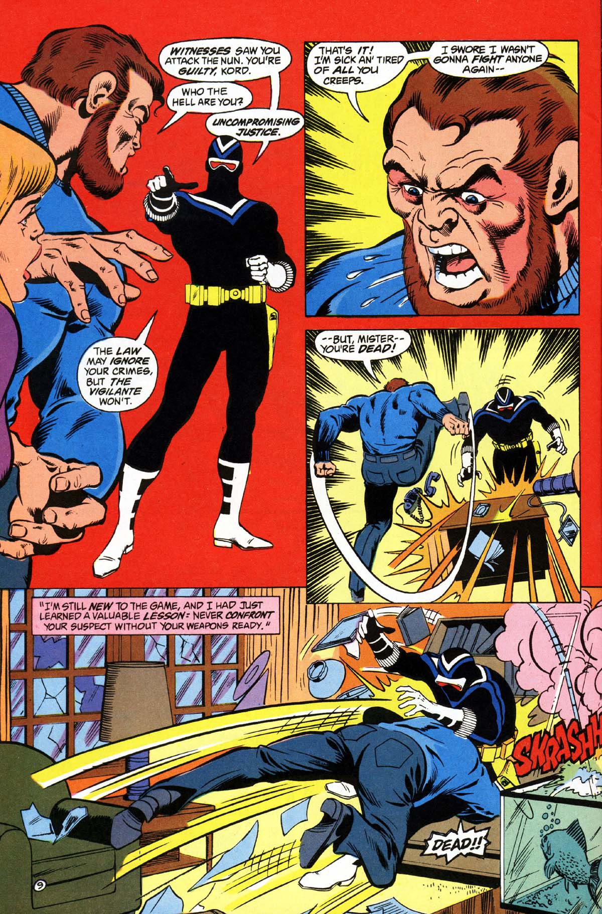 Read online Vigilante (1983) comic -  Issue #2 - 10