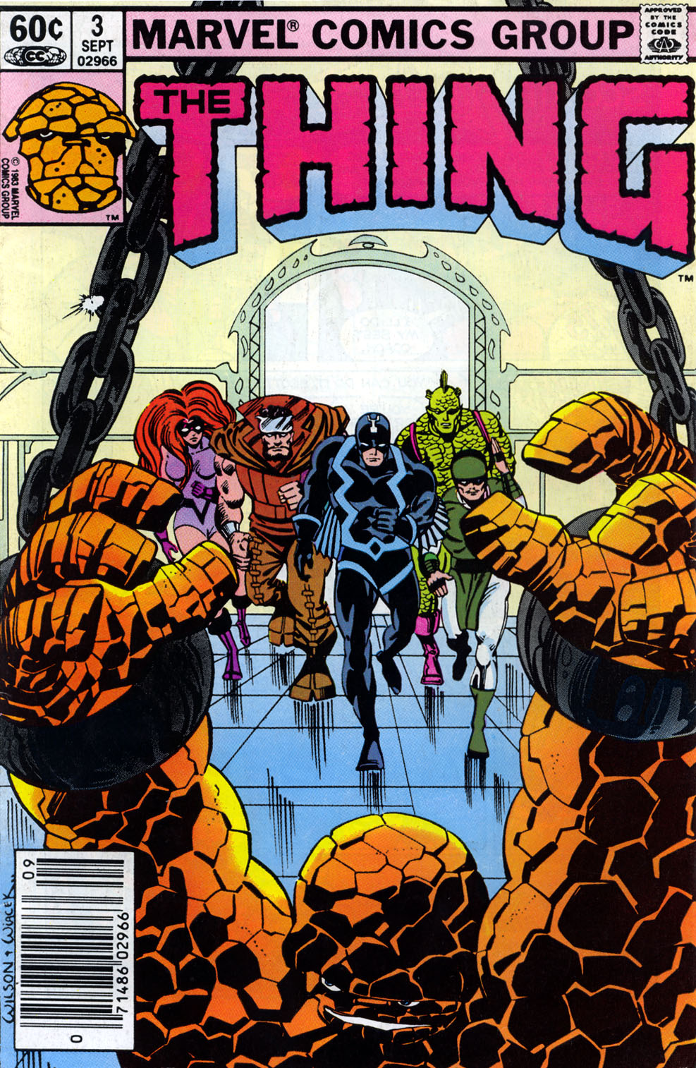 Read online The Thing comic -  Issue #3 - 1