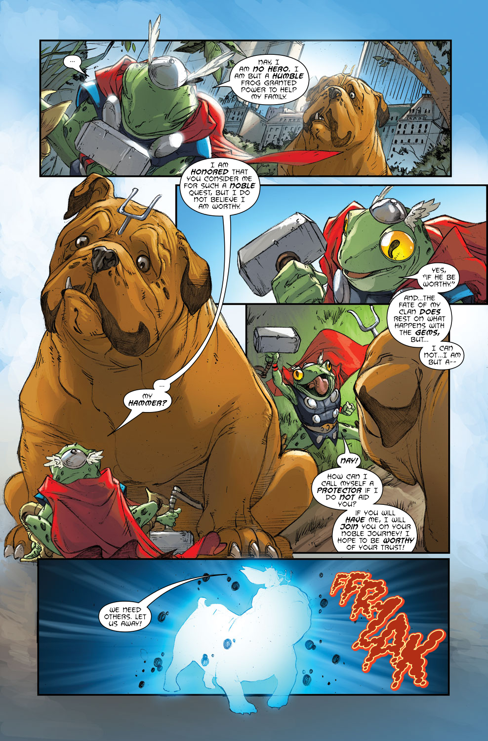 Read online Lockjaw and the Pet Avengers comic -  Issue #1 - 13