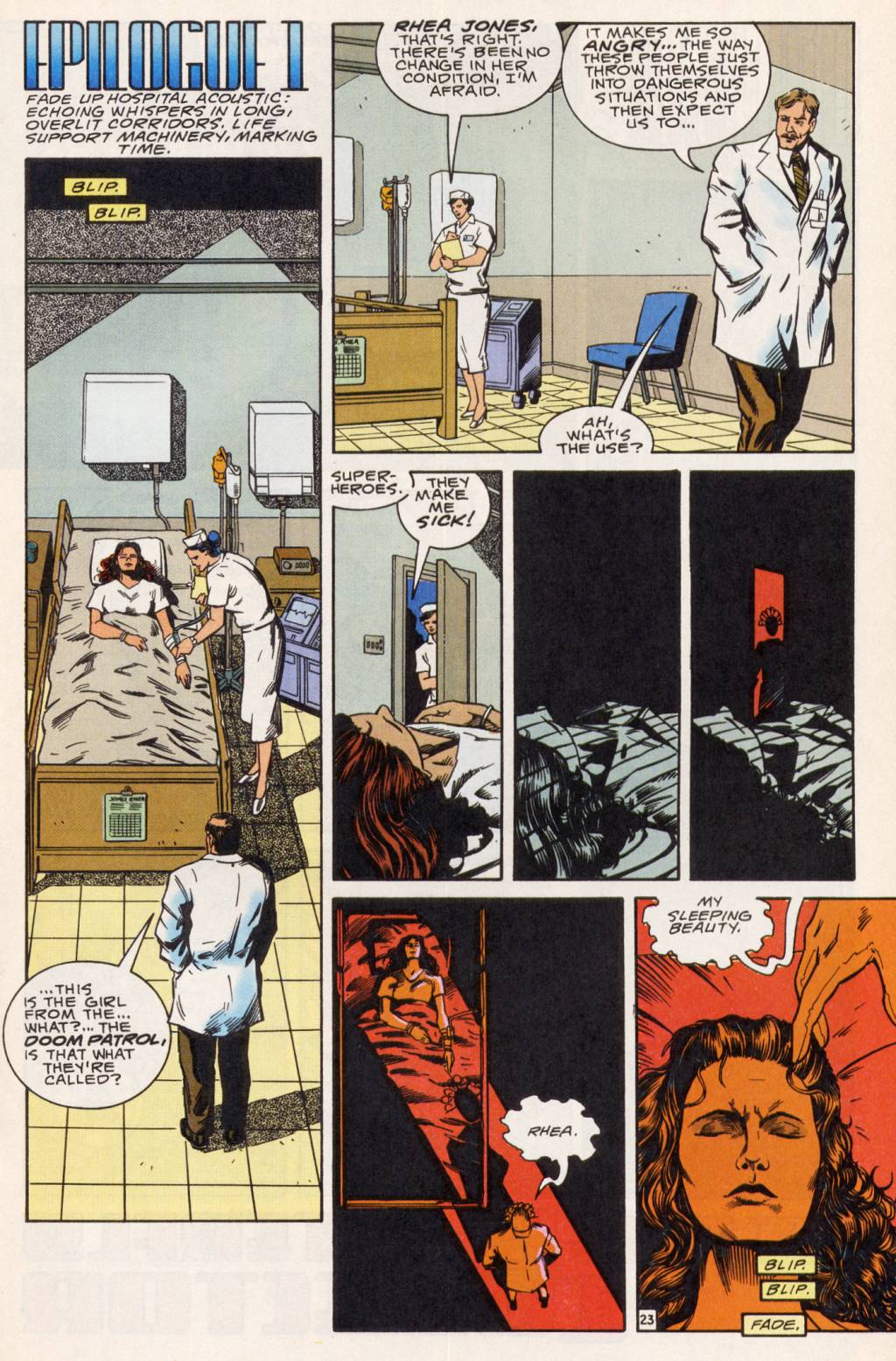 Read online Doom Patrol (1987) comic -  Issue #22 - 24