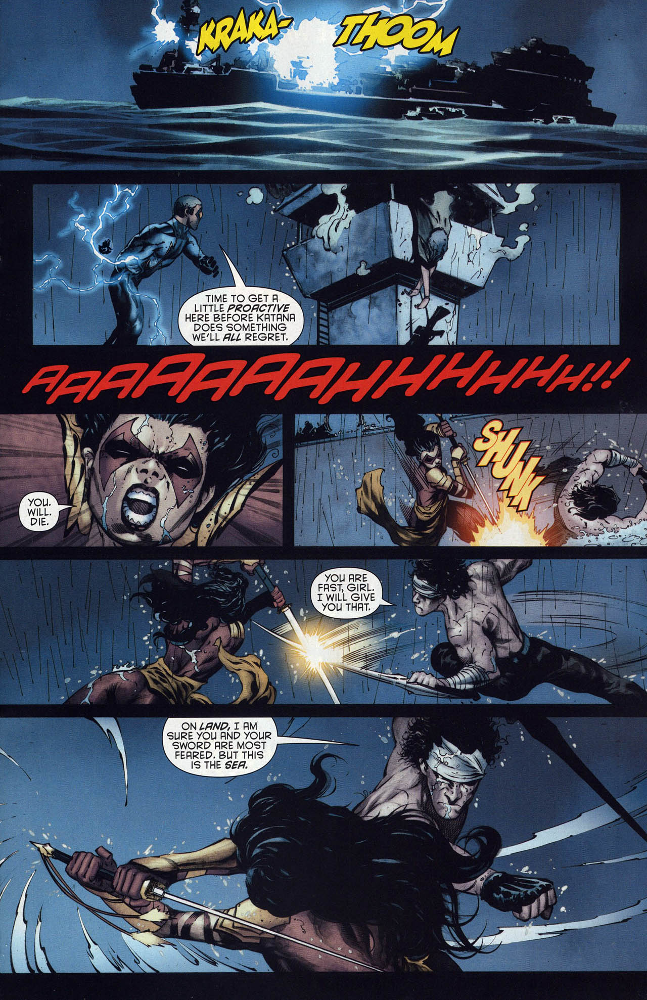 Read online The Outsiders (2009) comic -  Issue #26 - 15