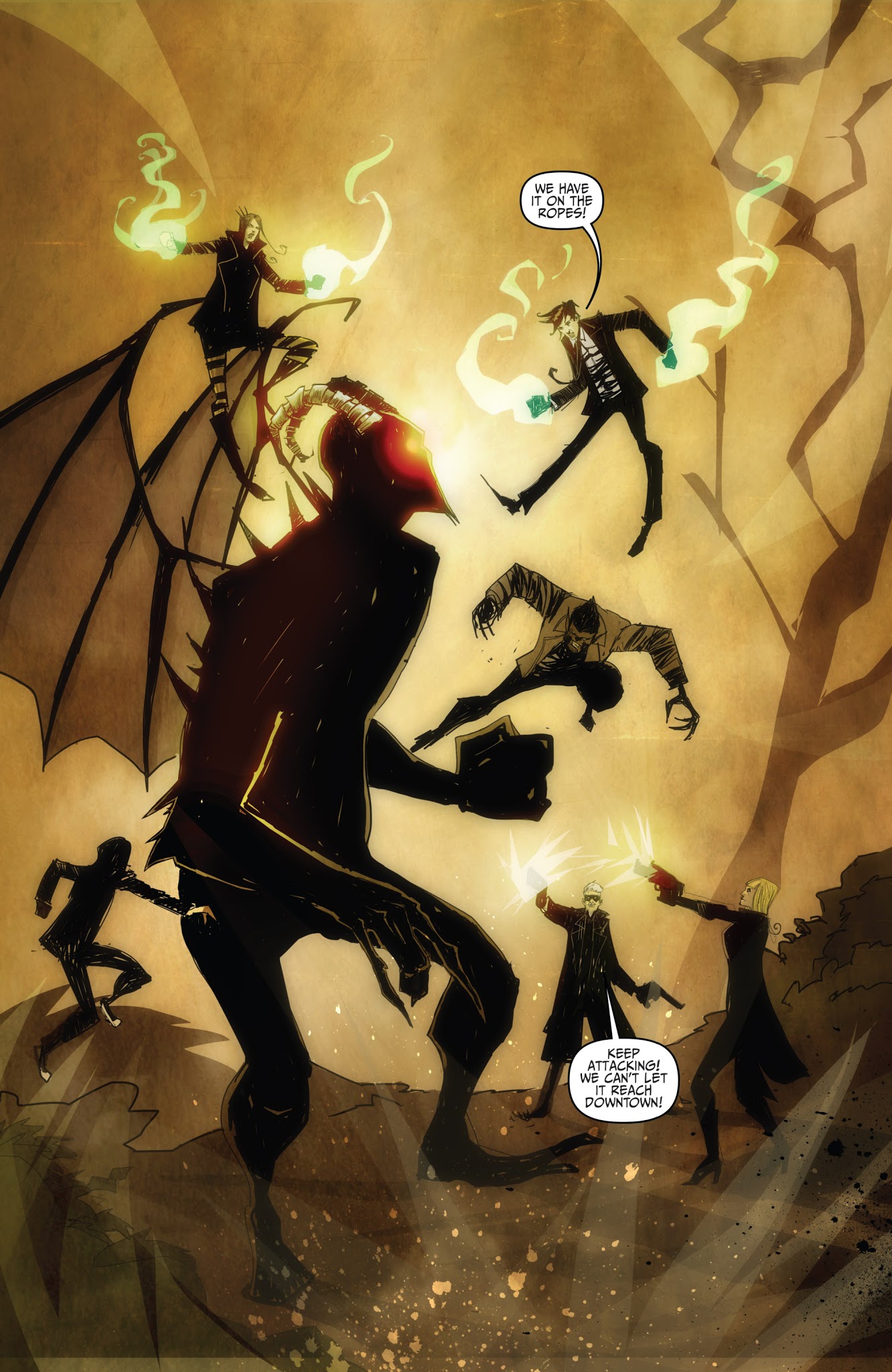 Read online October Faction: Supernatural Dreams comic -  Issue #1 - 25