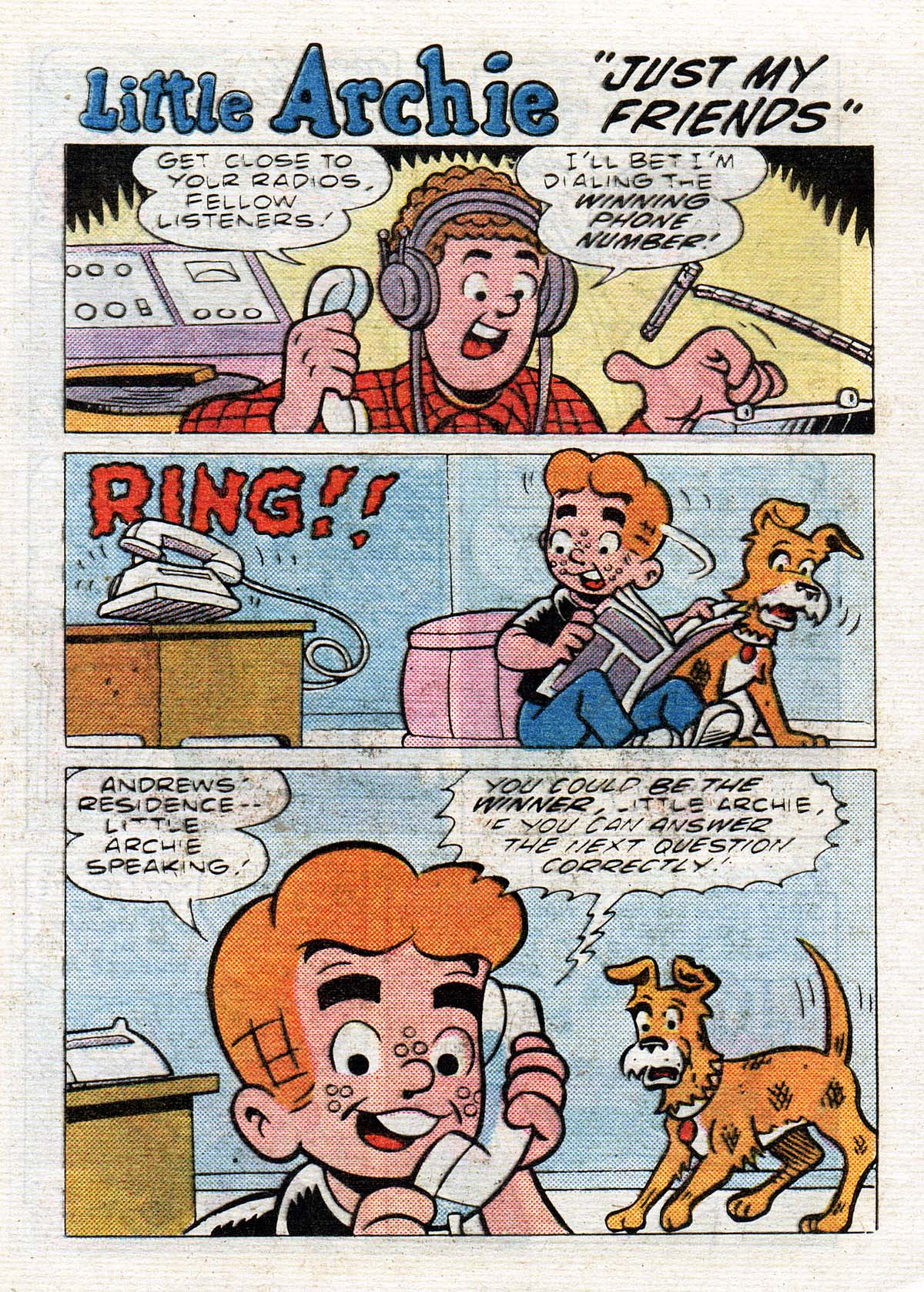 Read online Little Archie Comics Digest Magazine comic -  Issue #33 - 124