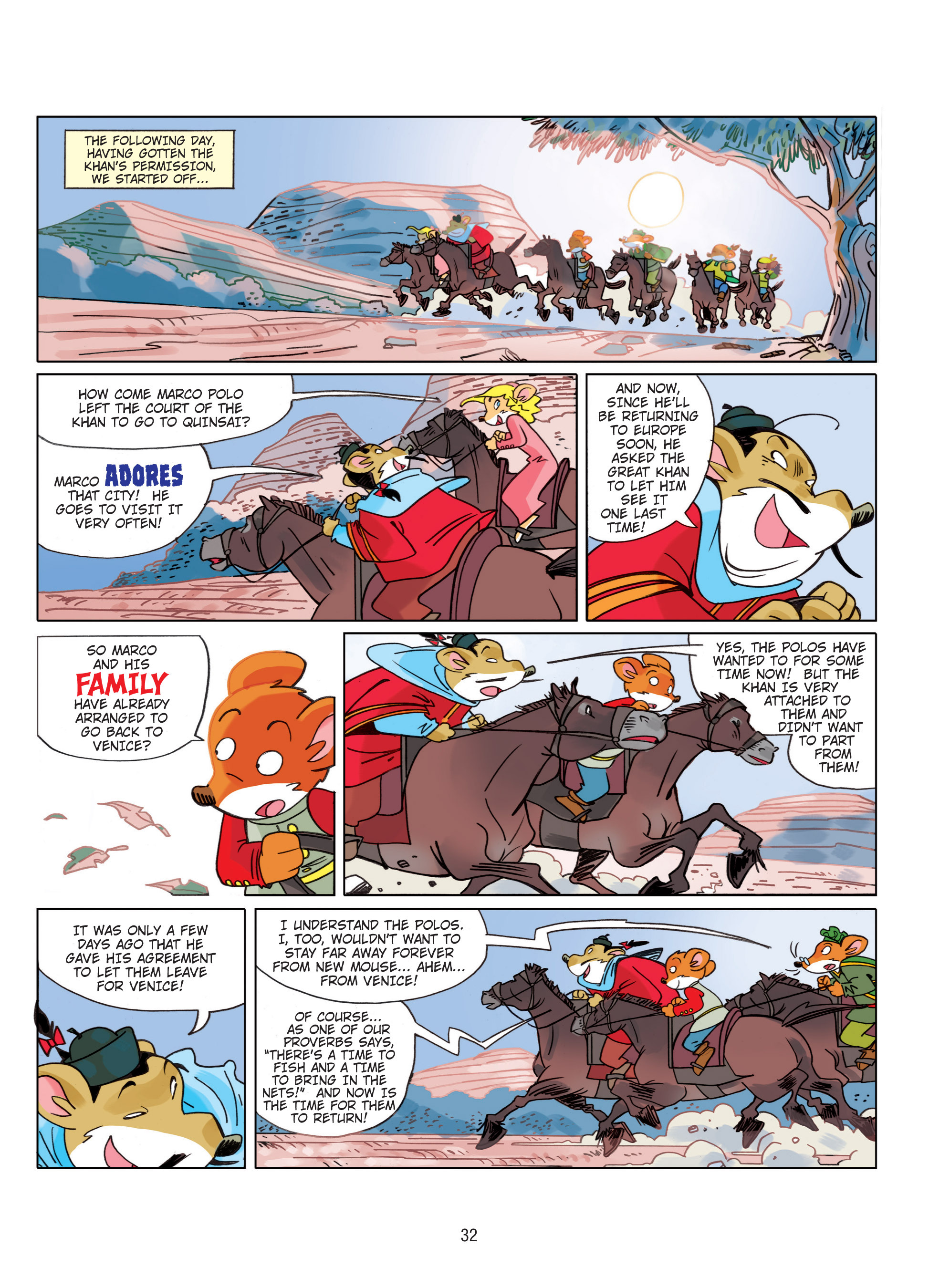 Read online Geronimo Stilton comic -  Issue # TPB 4 - 33