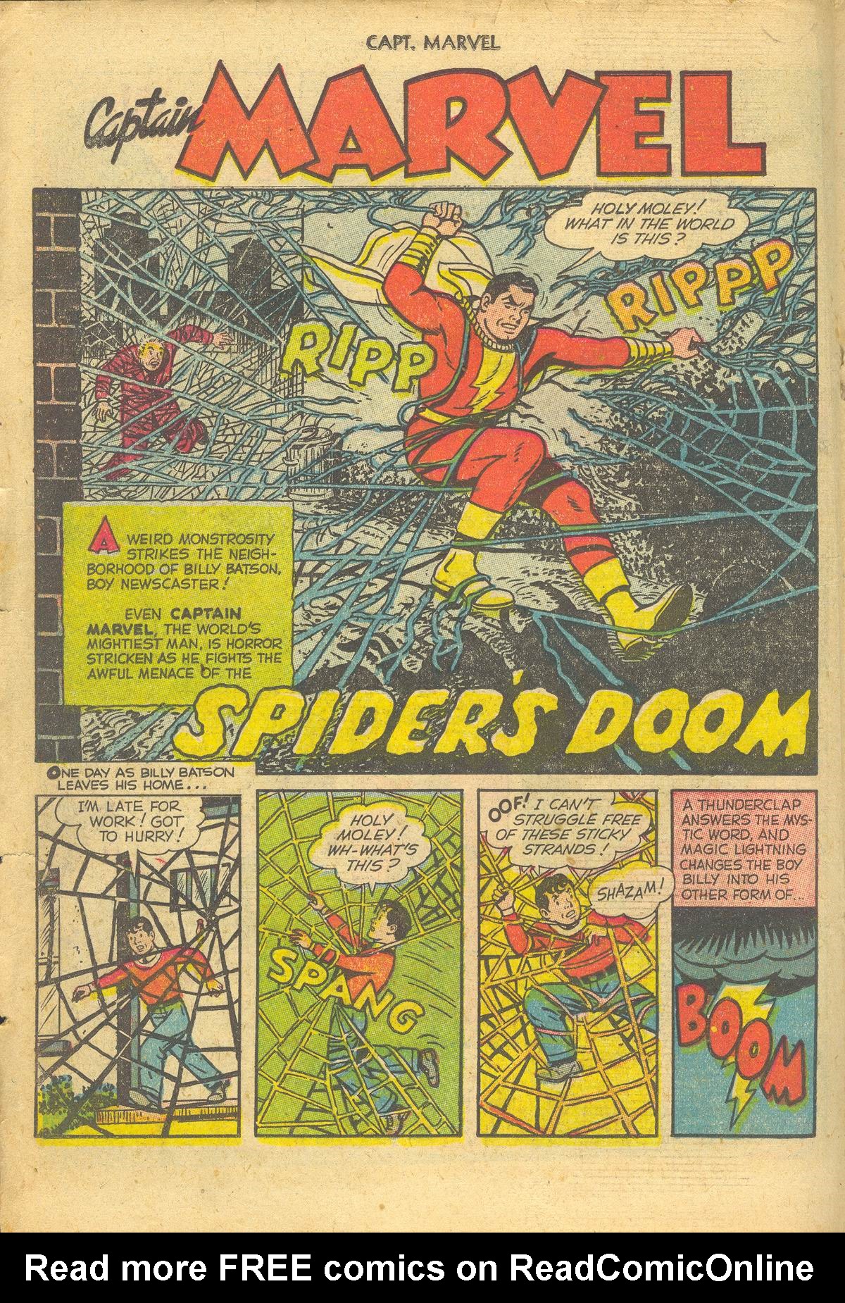 Read online Captain Marvel Adventures comic -  Issue #139 - 18