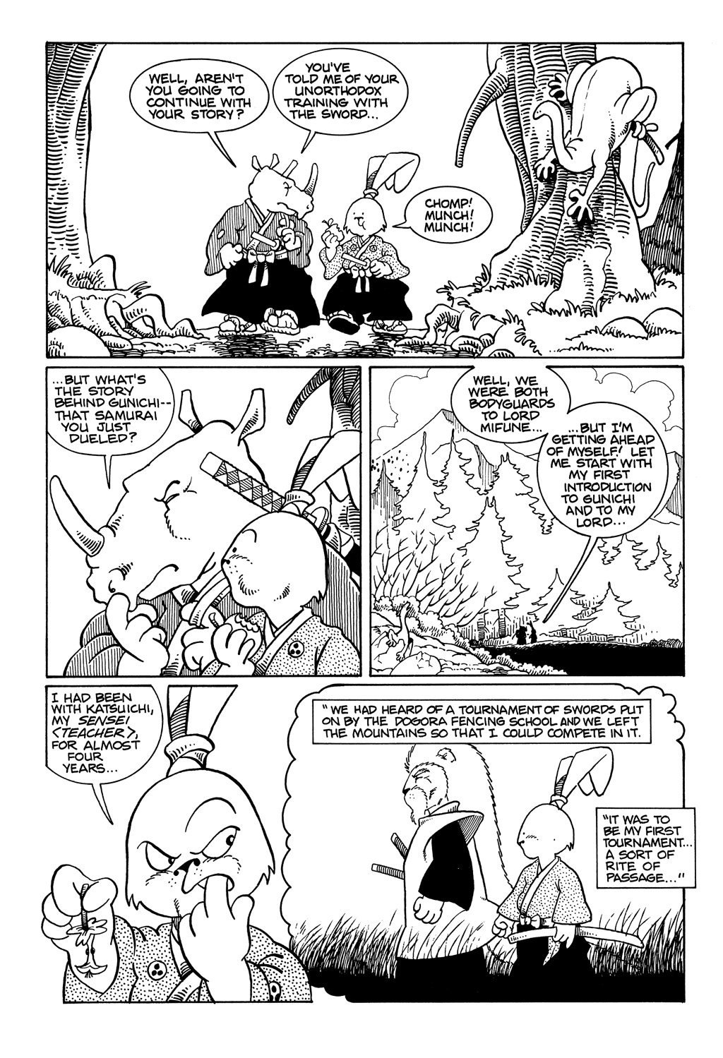 Read online Usagi Yojimbo (1987) comic -  Issue #2 - 3