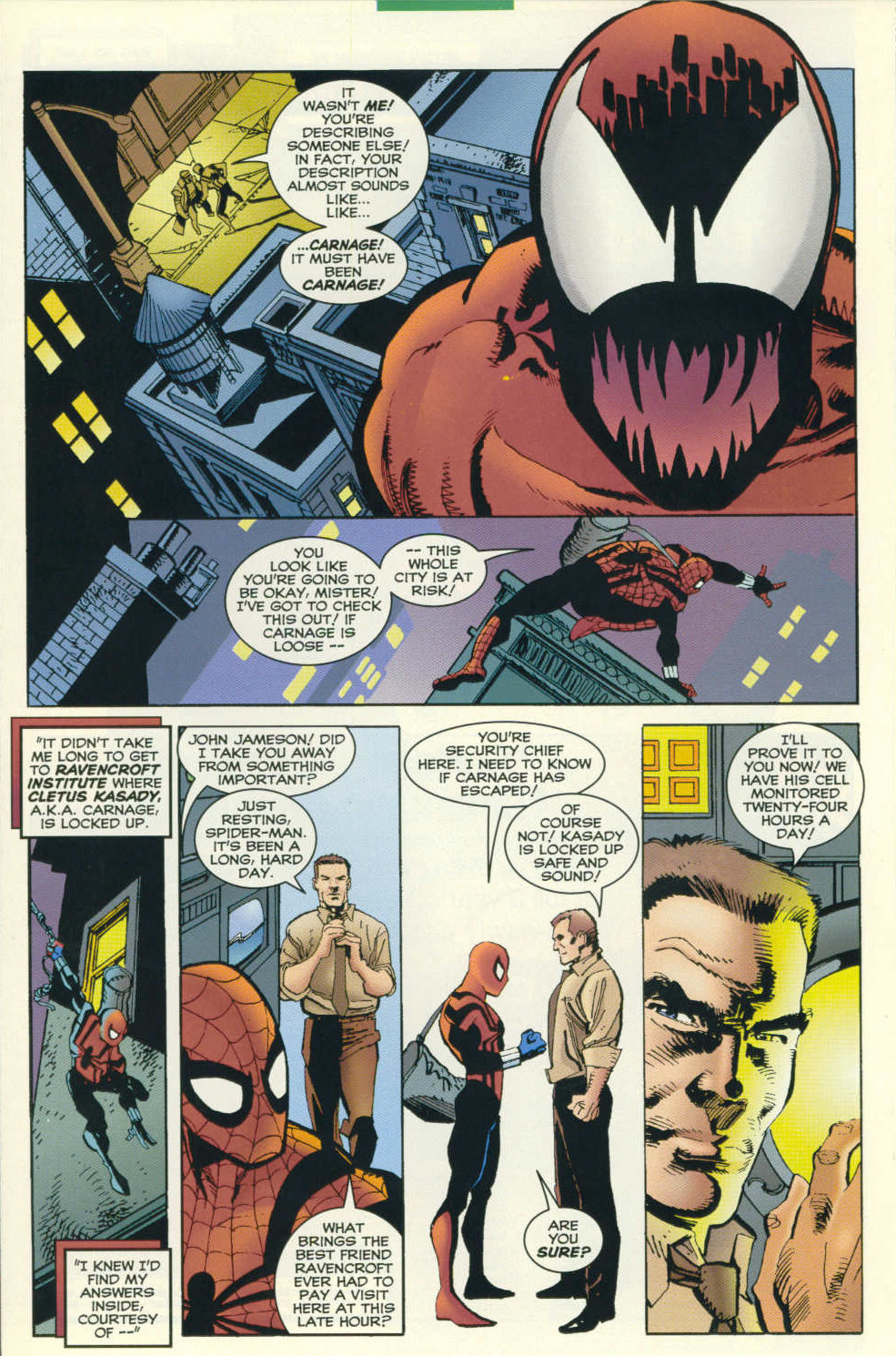 Read online The Sensational Spider-Man (1996) comic -  Issue #3 - 17