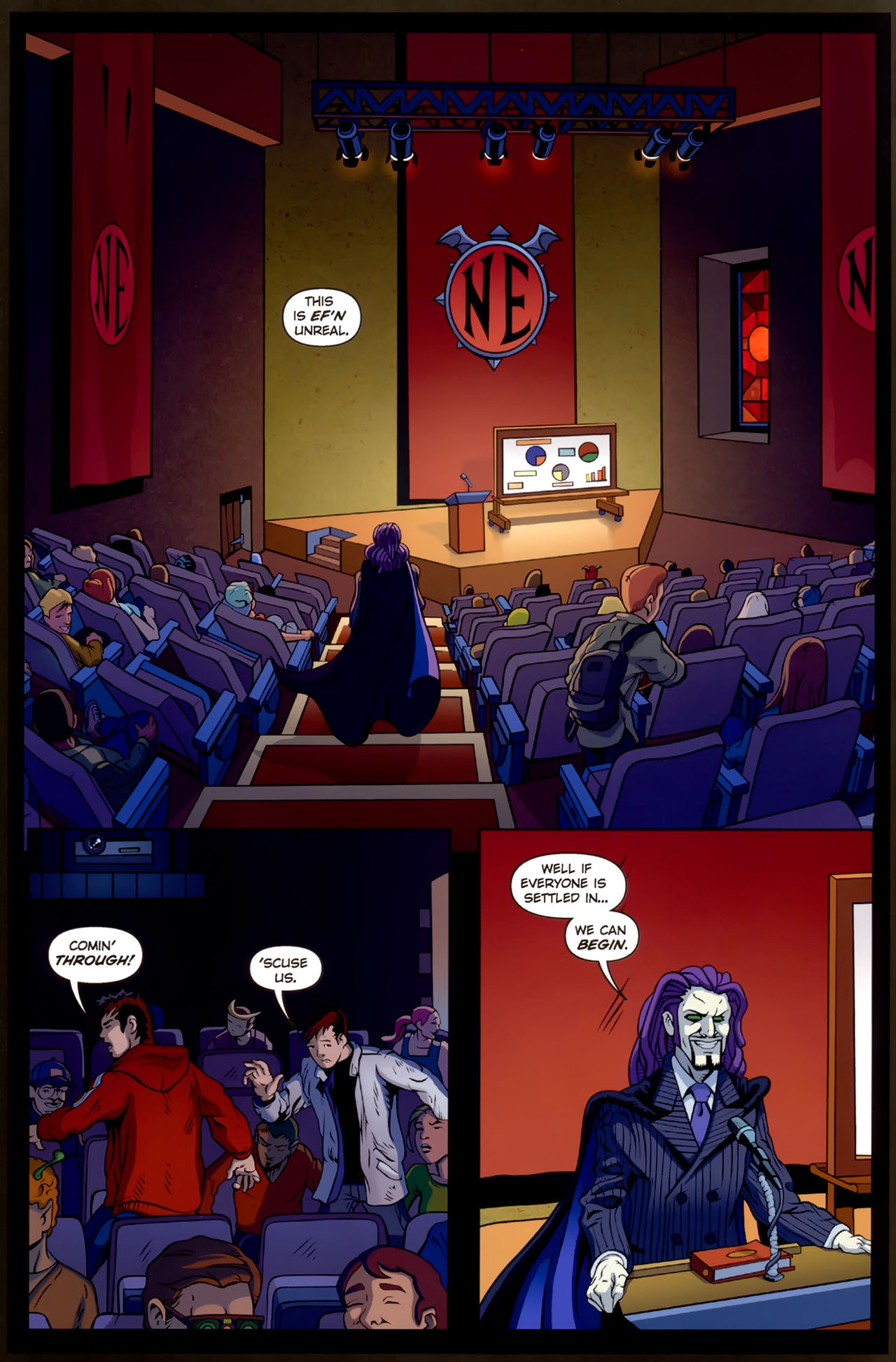 Read online Necessary Evil comic -  Issue #1 - 17