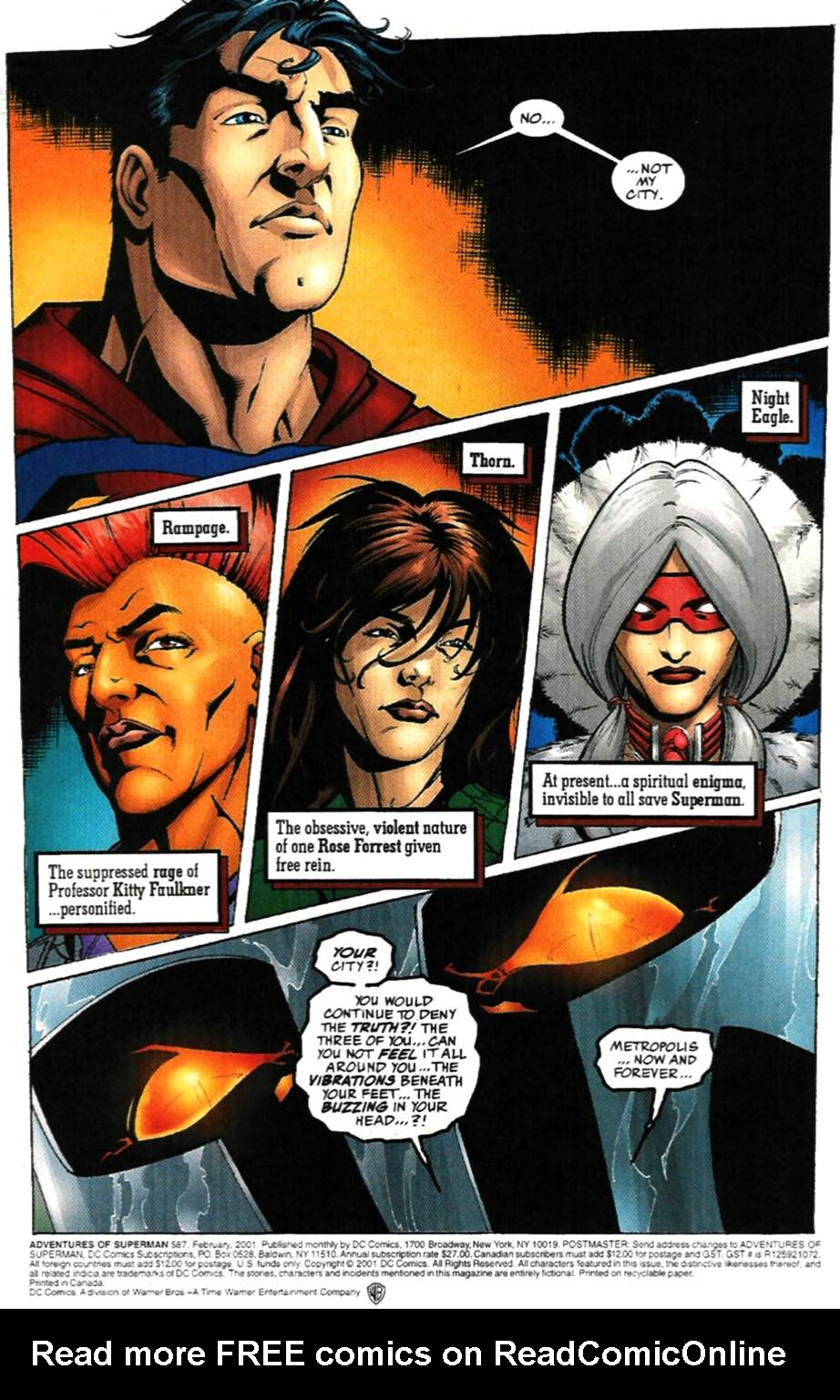 Read online Adventures of Superman (1987) comic -  Issue #587 - 2