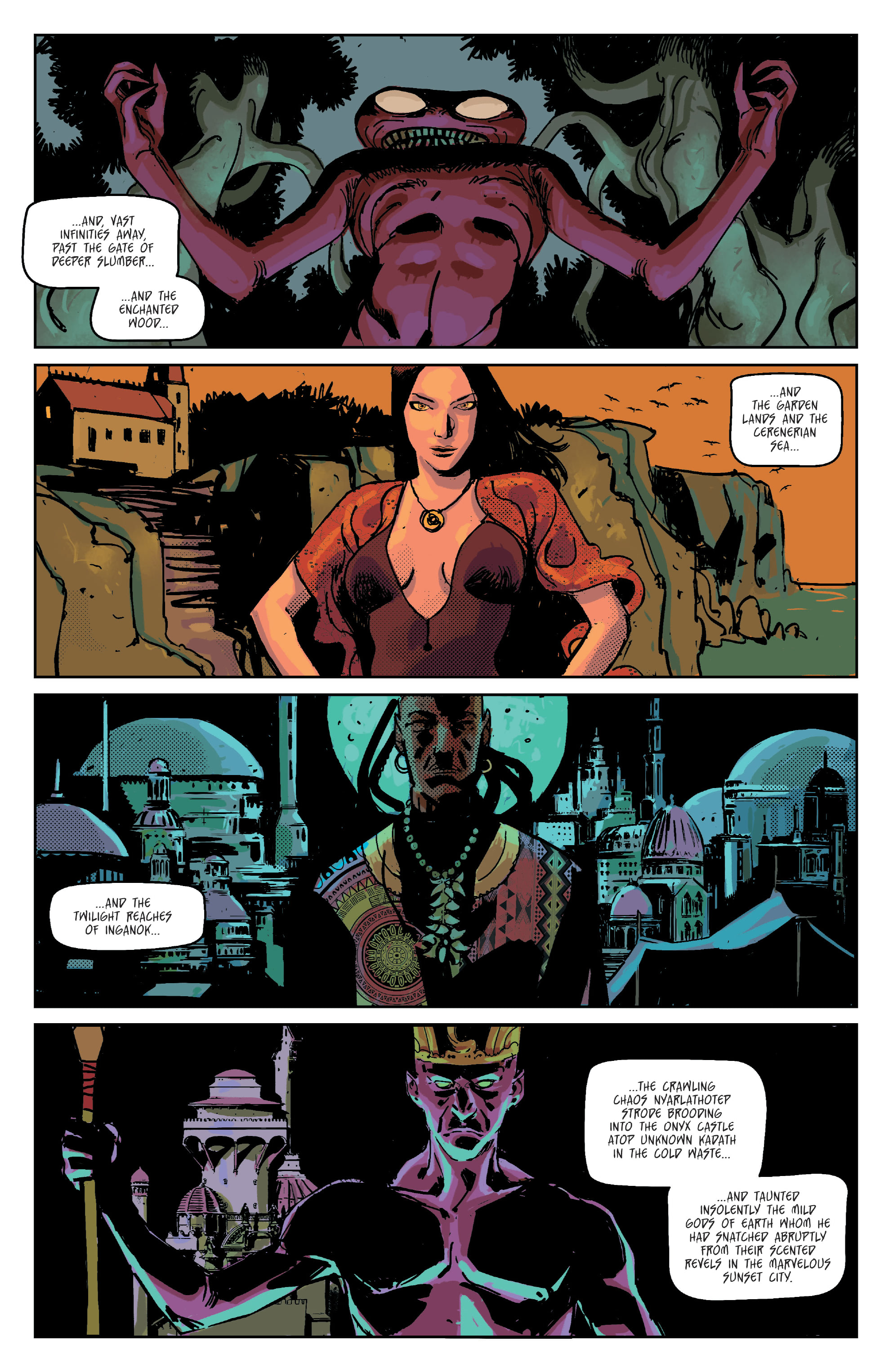 Read online Lovecraft Unknown Kadath comic -  Issue #8 - 22