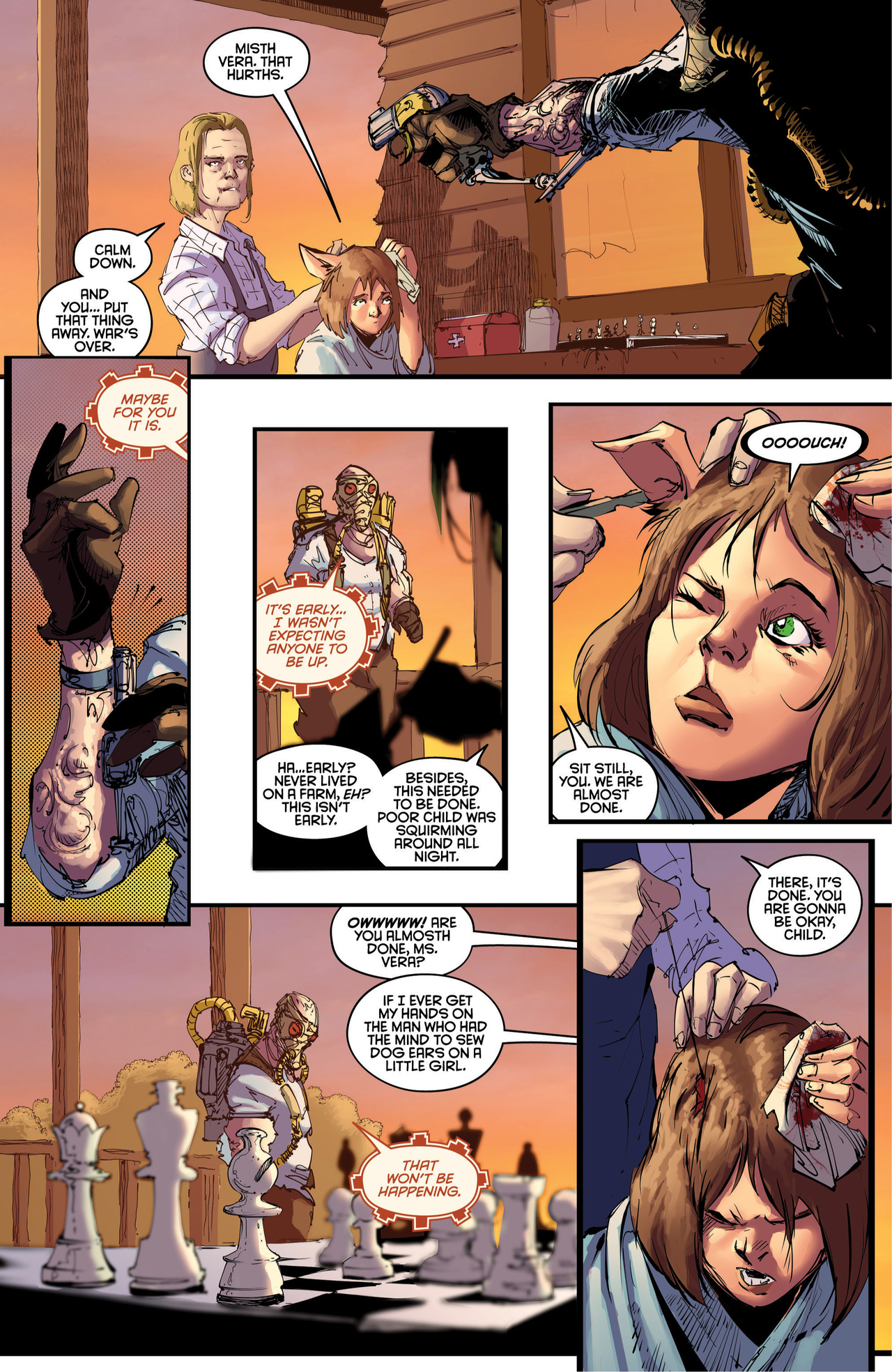 Read online Broken Gargoyles: Sin and Virtue comic -  Issue #2 - 5