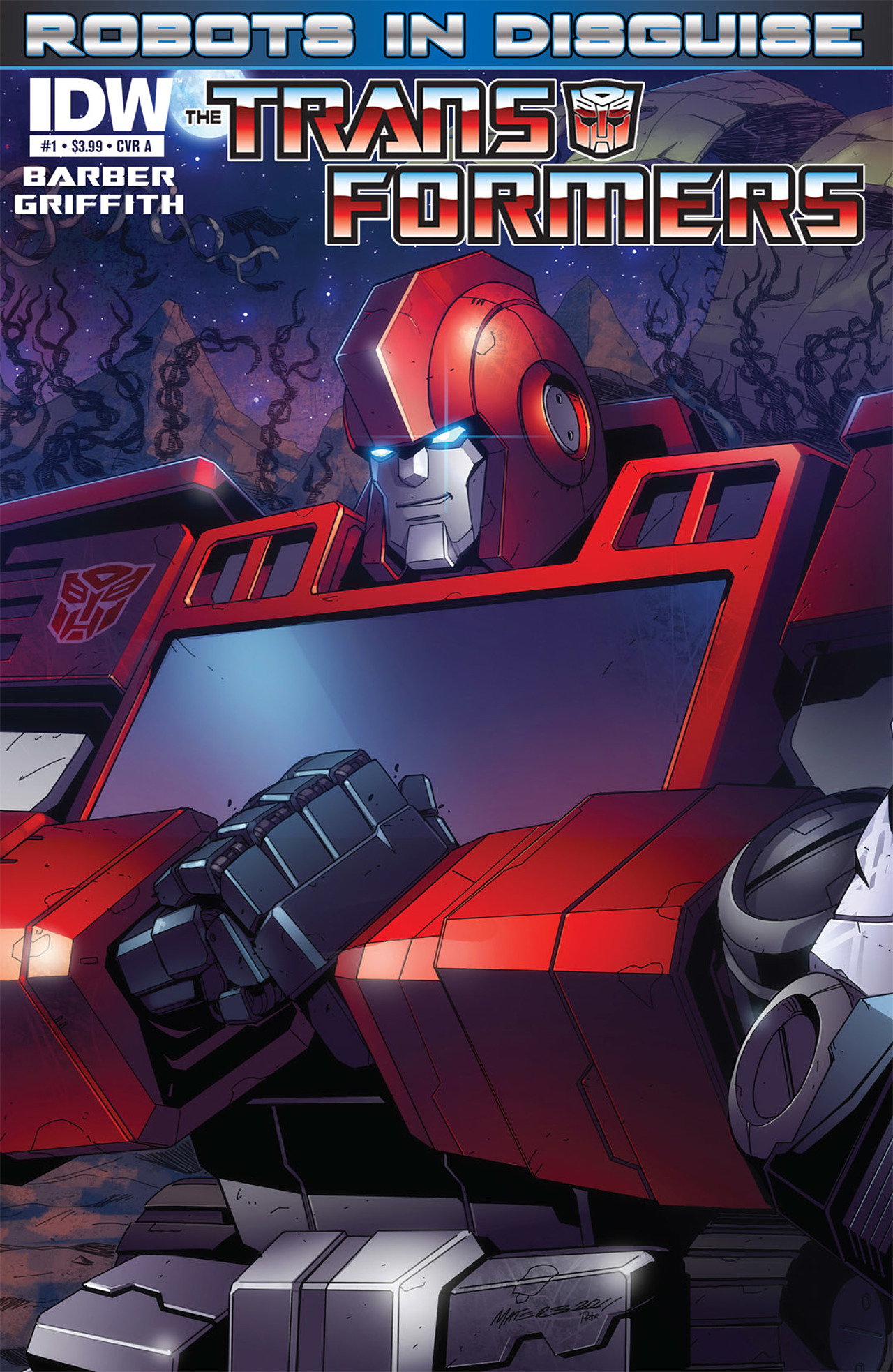Read online Transformers: Robots In Disguise (2012) comic -  Issue #1 - 1