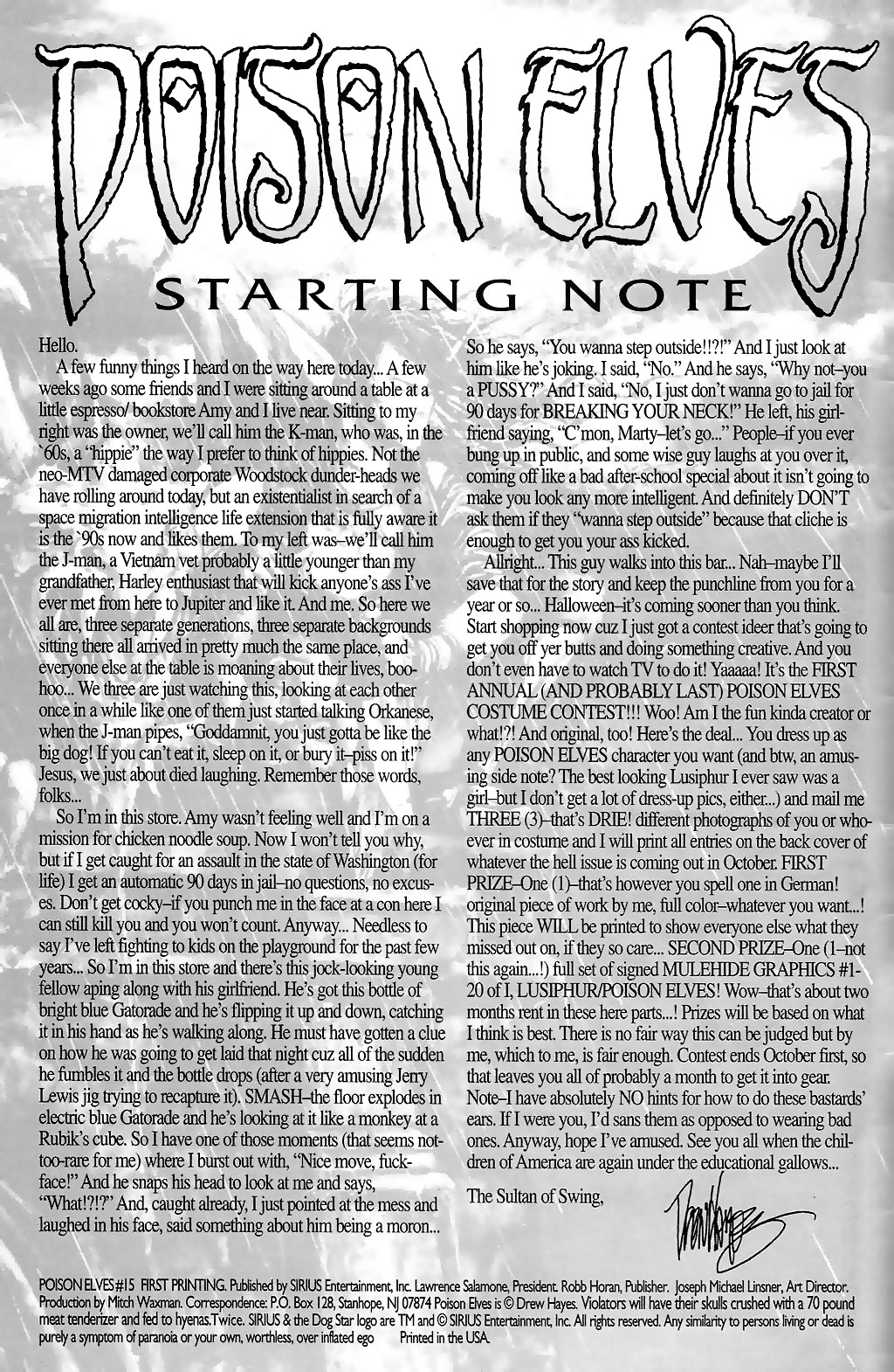 Read online Poison Elves (1995) comic -  Issue #15 - 2