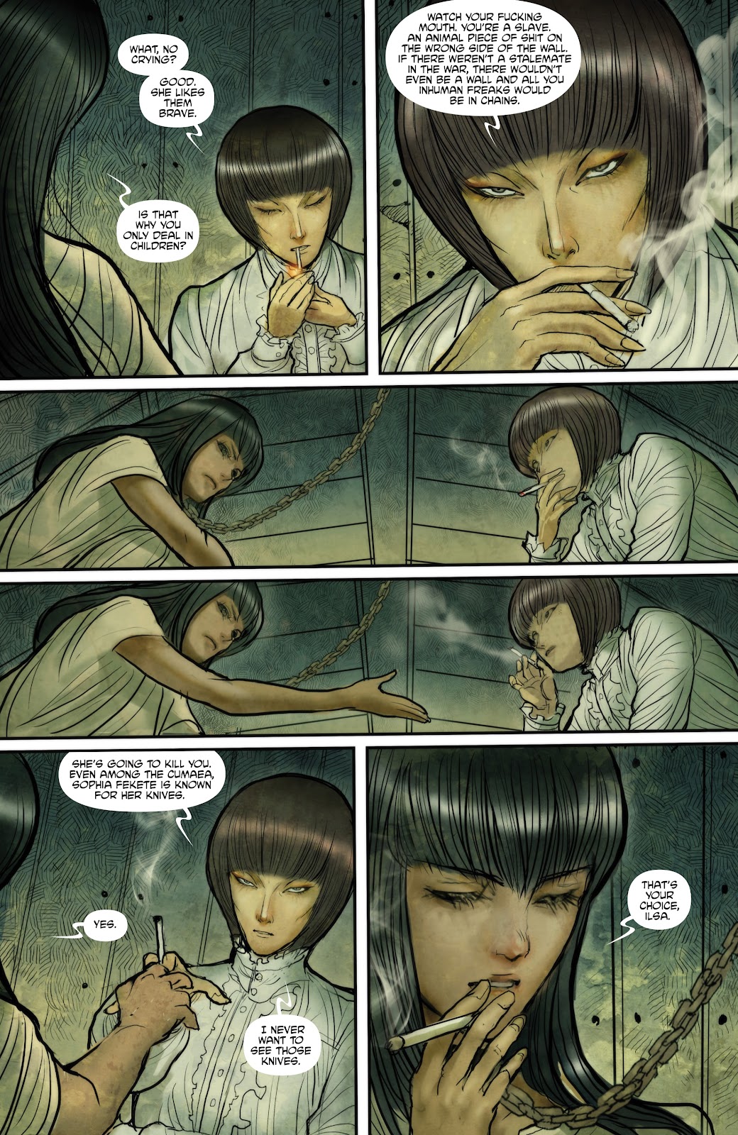 Monstress issue 1 - Page 8