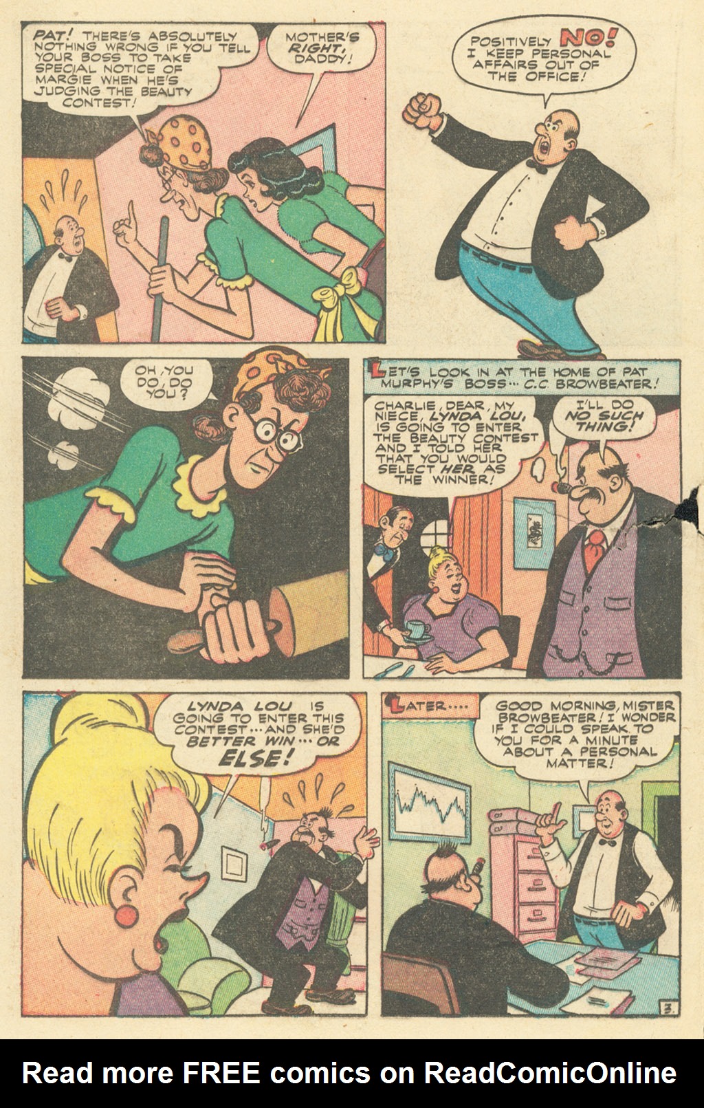 Read online Margie Comics comic -  Issue #37 - 32