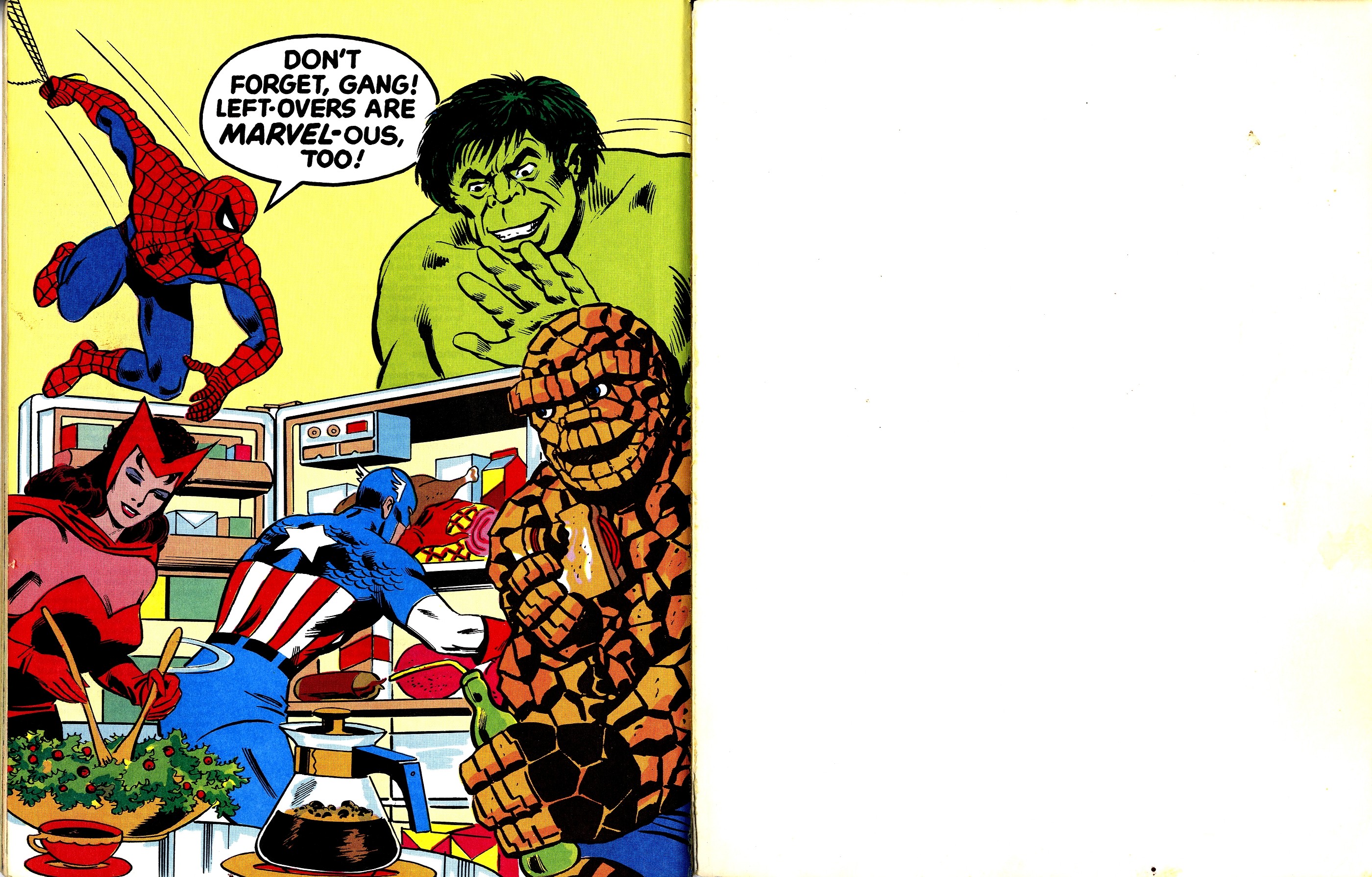 Read online The Mighty Marvel Superheroes' Cookbook comic -  Issue # Full - 50