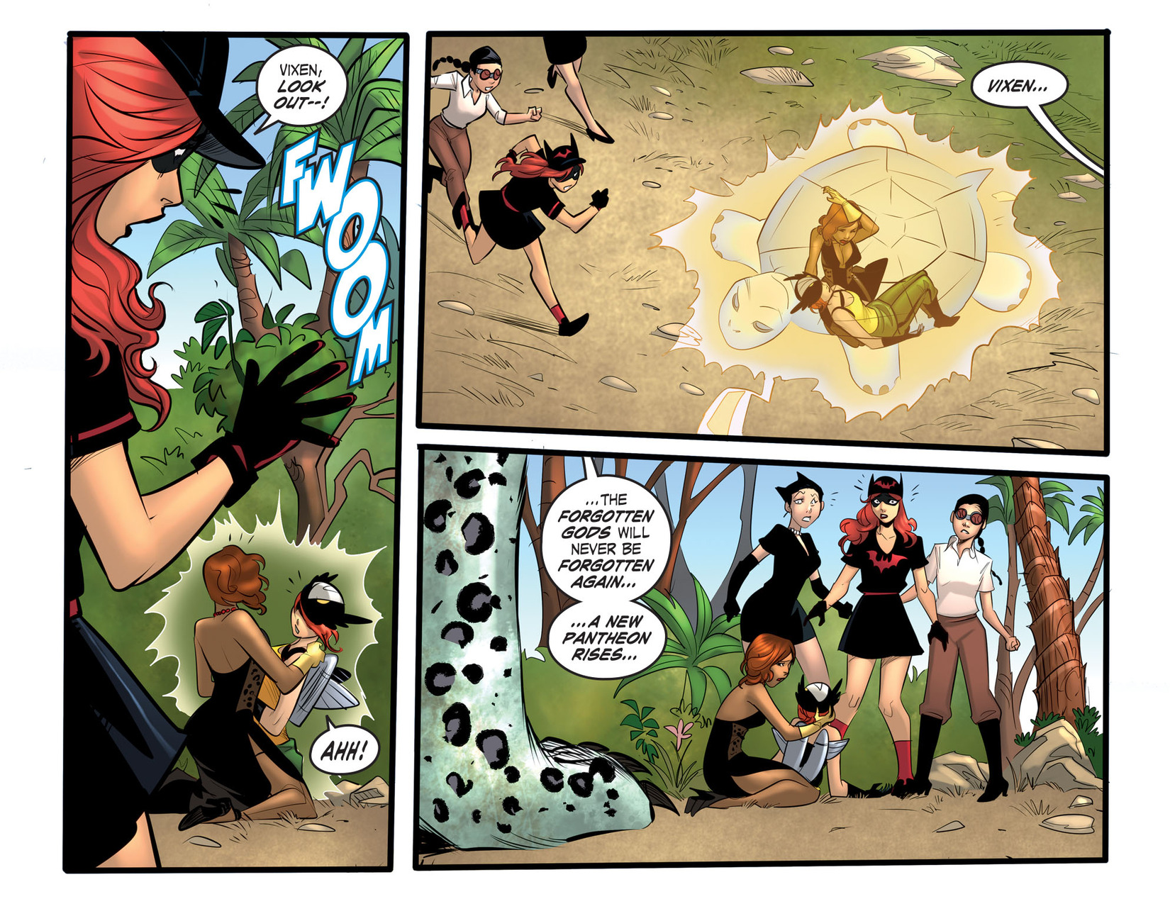 Read online DC Comics: Bombshells comic -  Issue #64 - 21