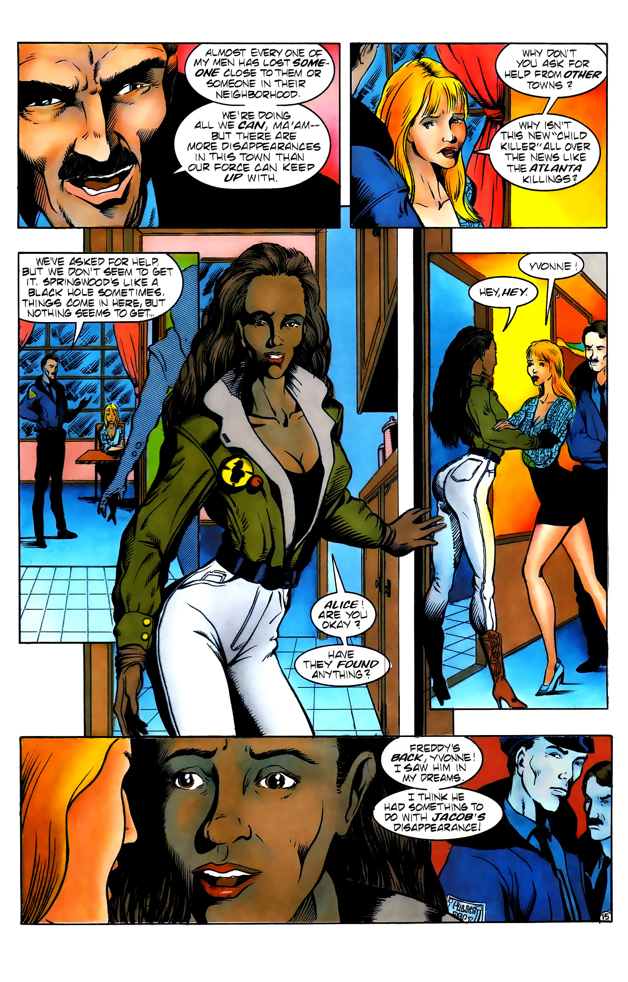 Read online Nightmares On Elm Street comic -  Issue #4 - 16