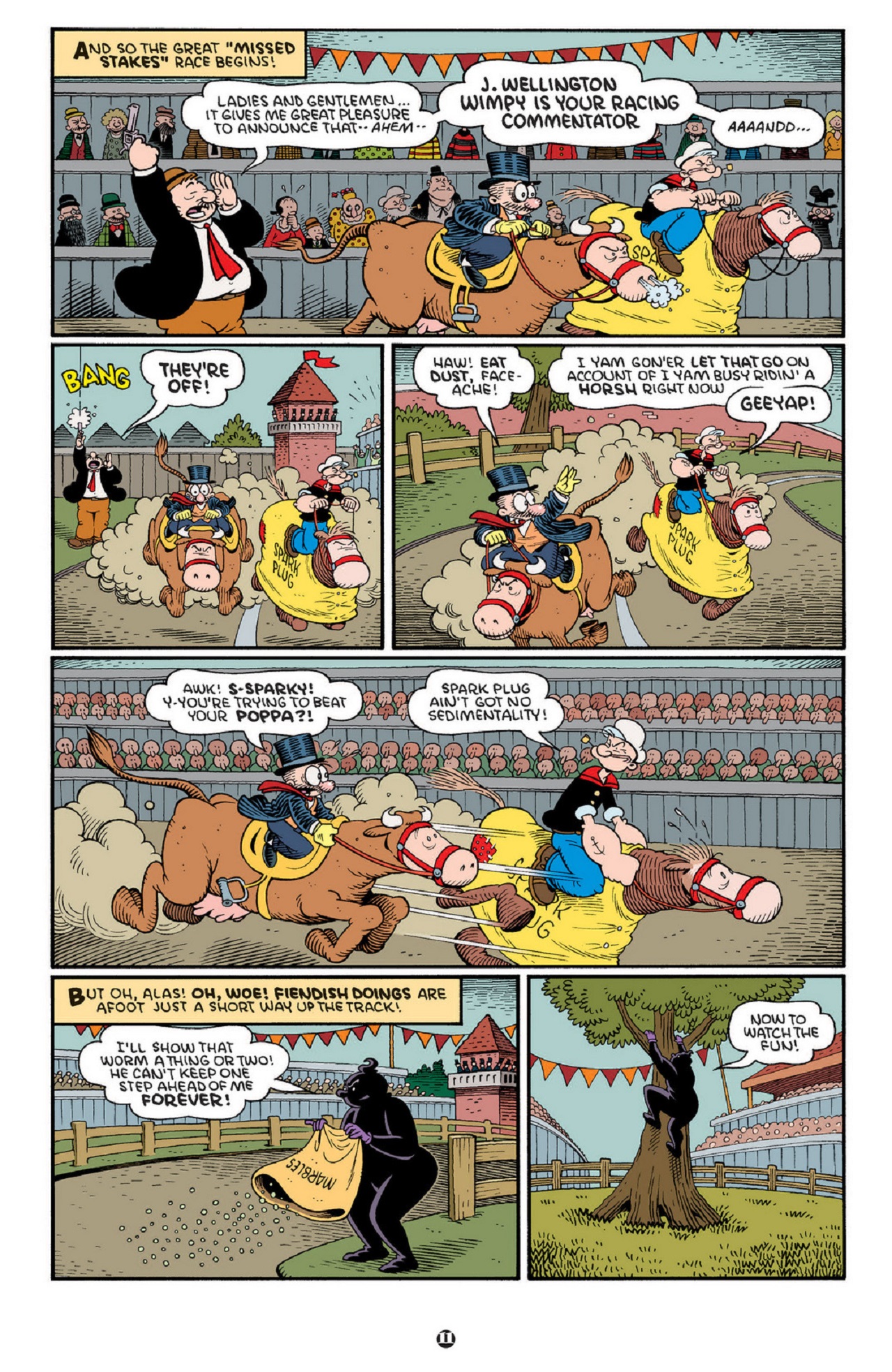 Read online Popeye (2012) comic -  Issue #12 - 13