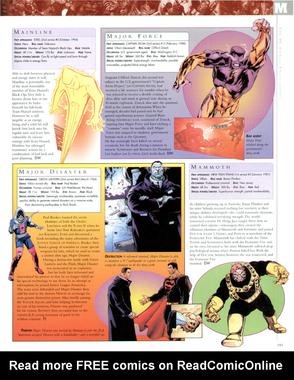 Read online The DC Comics Encyclopedia comic -  Issue # TPB 1 - 194