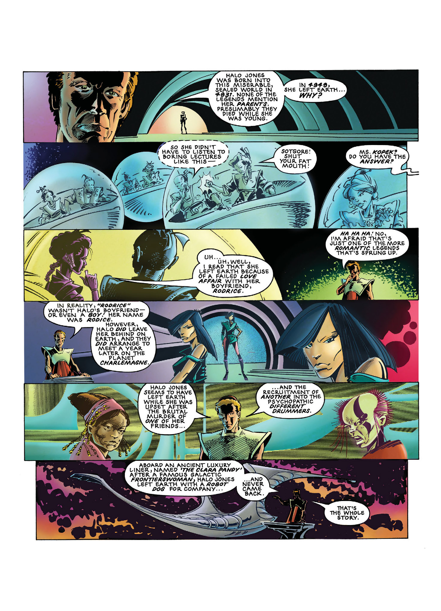 Read online The Ballad of Halo Jones (2018) comic -  Issue # TPB 2 - 8