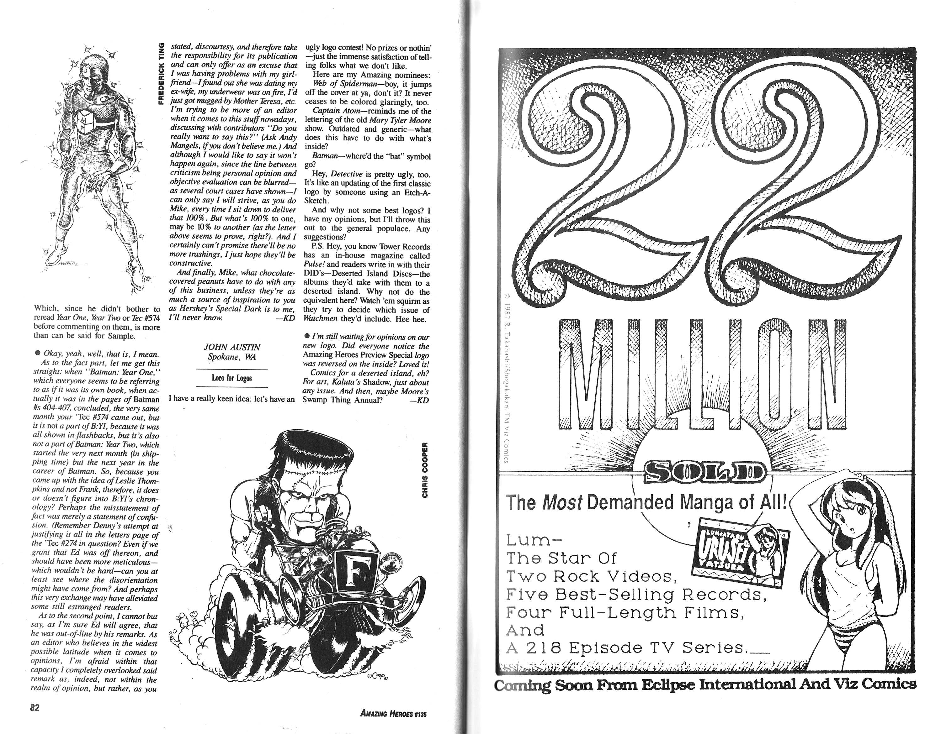 Read online Amazing Heroes comic -  Issue #135 - 42