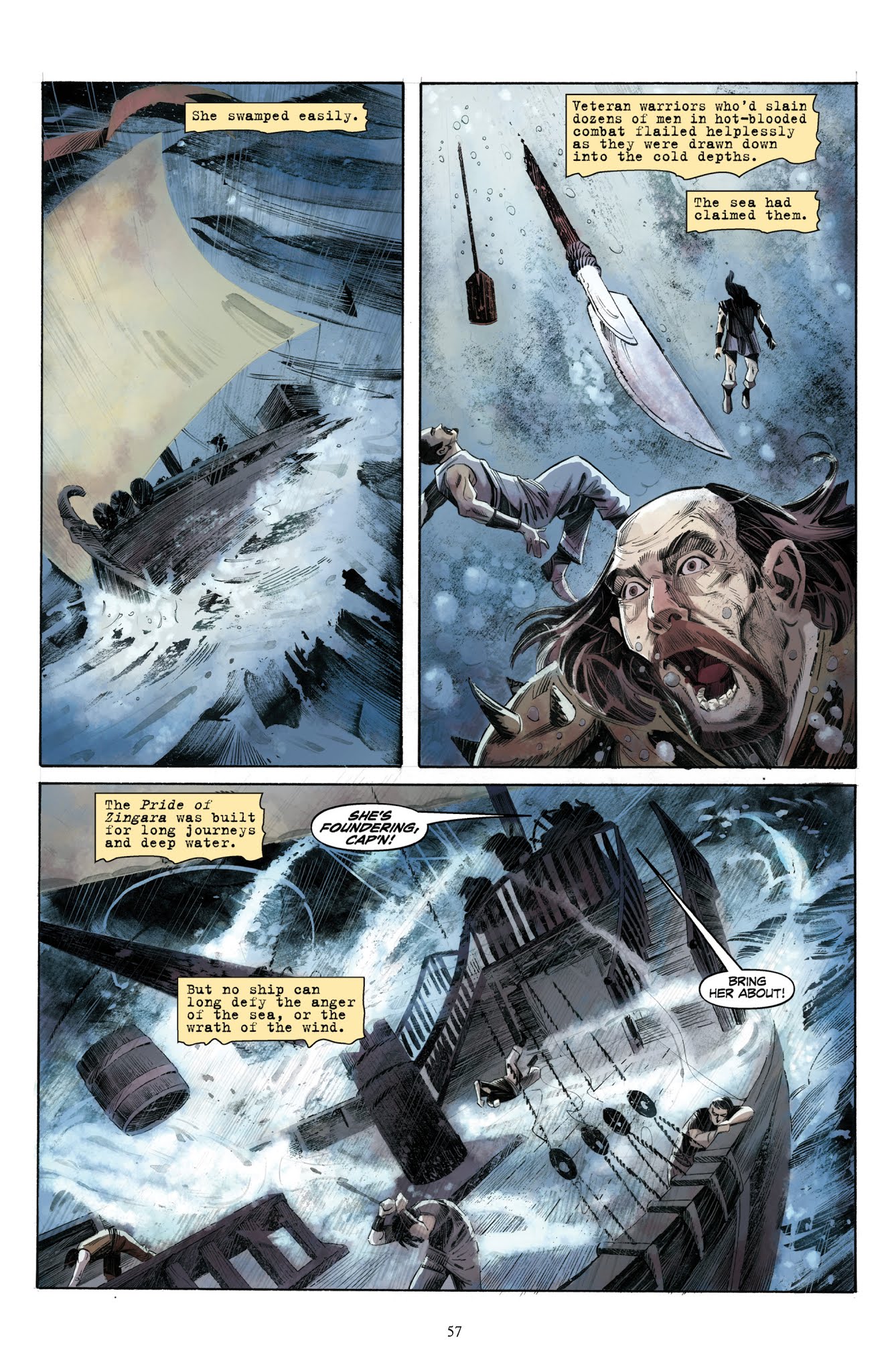 Read online Conan: The Phantoms of the Black Coast comic -  Issue # TPB - 57