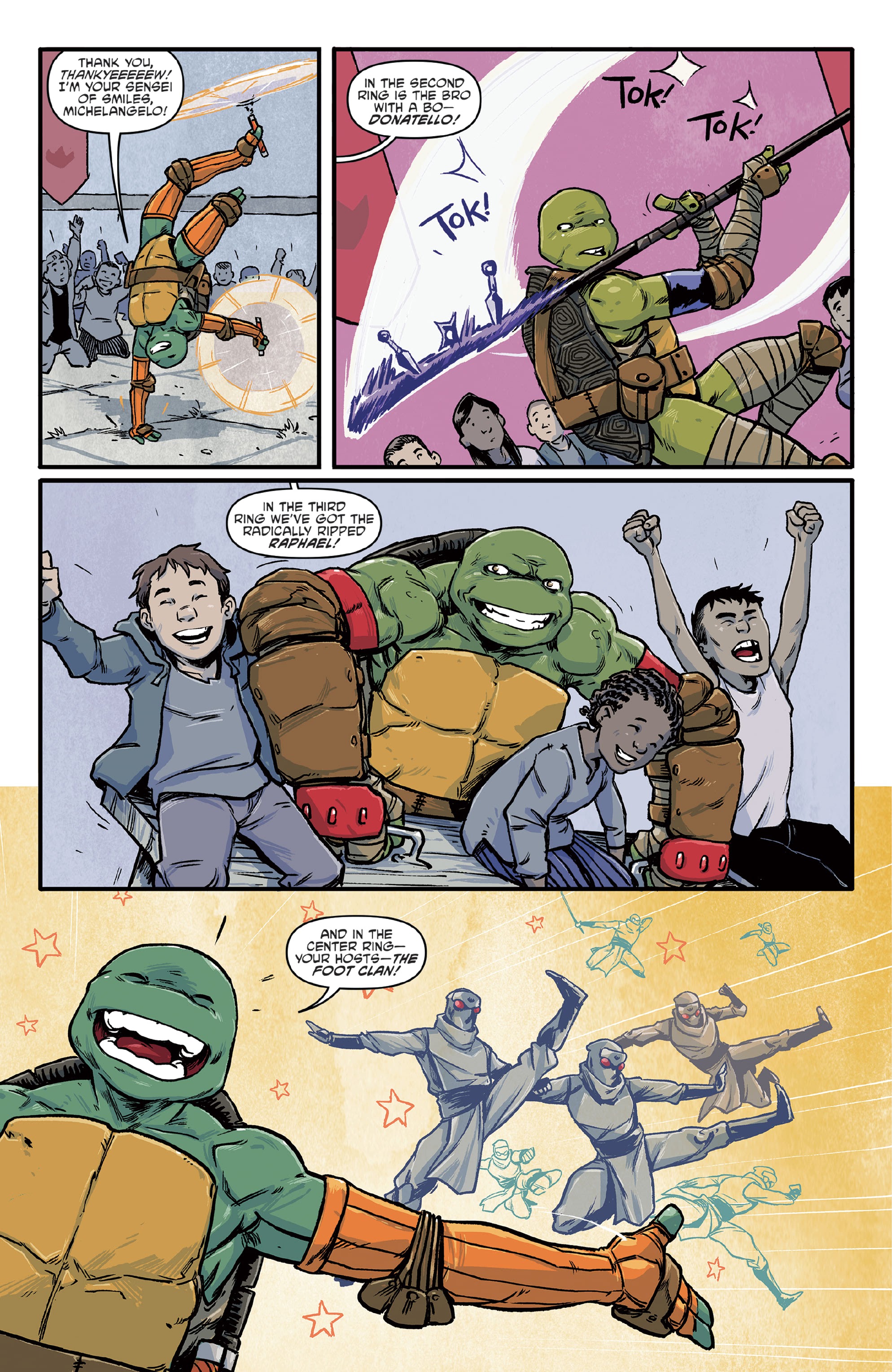Read online Teenage Mutant Ninja Turtles: Best Of comic -  Issue # Michelangelo - 56