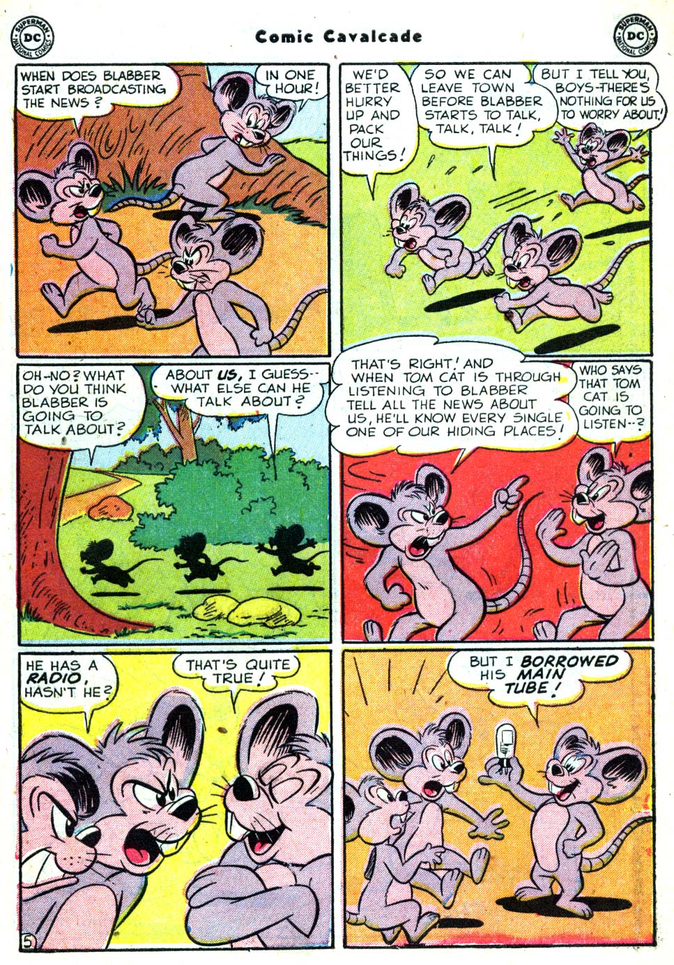 Read online Comic Cavalcade comic -  Issue #46 - 15